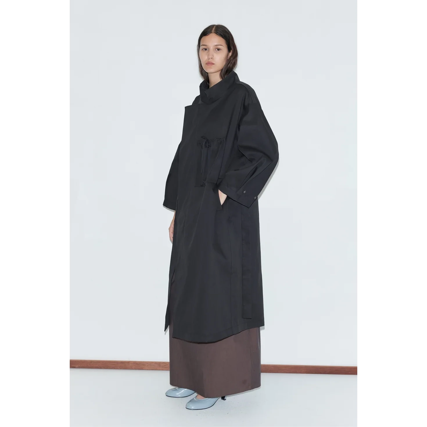 Longline Jacket | Black Deiji Studios 