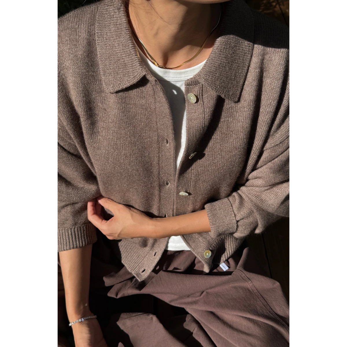 Lou Cashmere Cardigan Apparel LE BON SHOPPE 