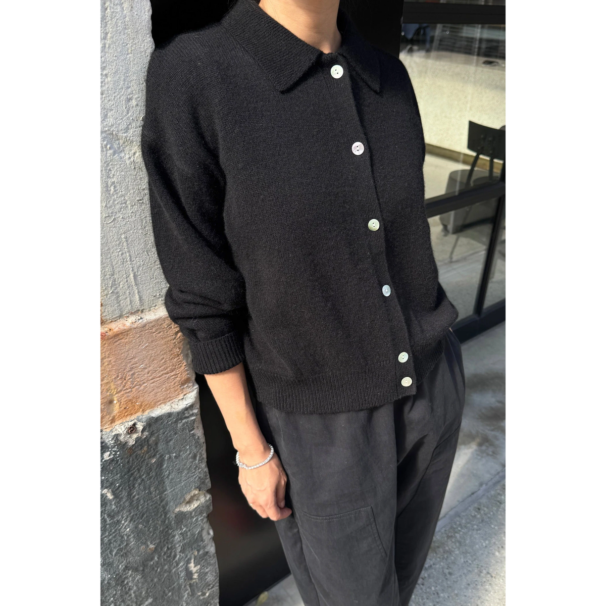 Lou Cashmere Cardigan Apparel LE BON SHOPPE 
