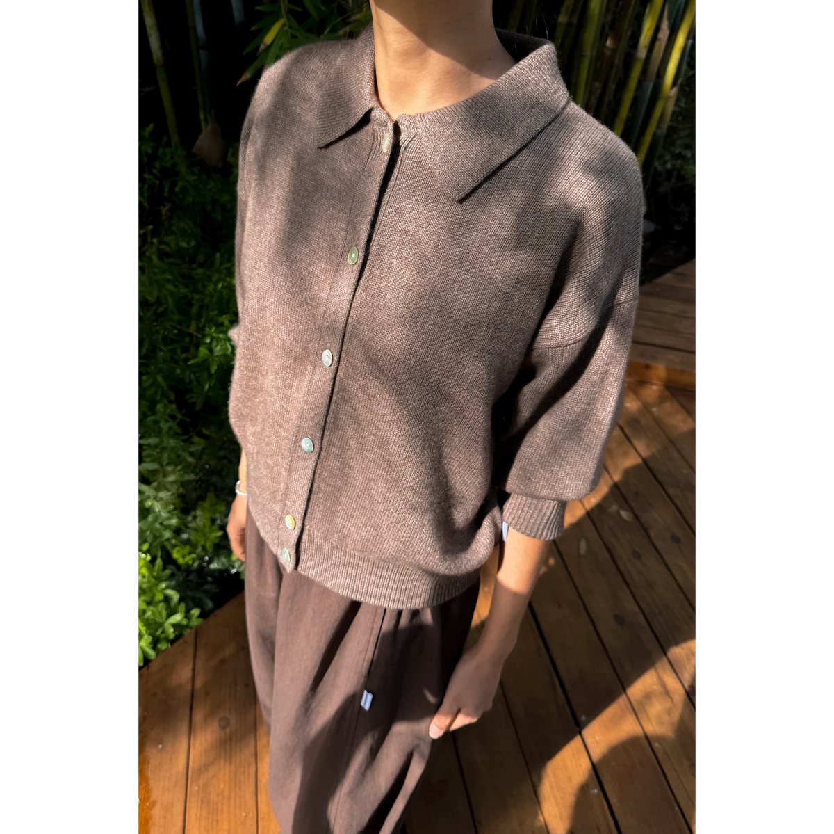 Lou Cashmere Cardigan Apparel LE BON SHOPPE 