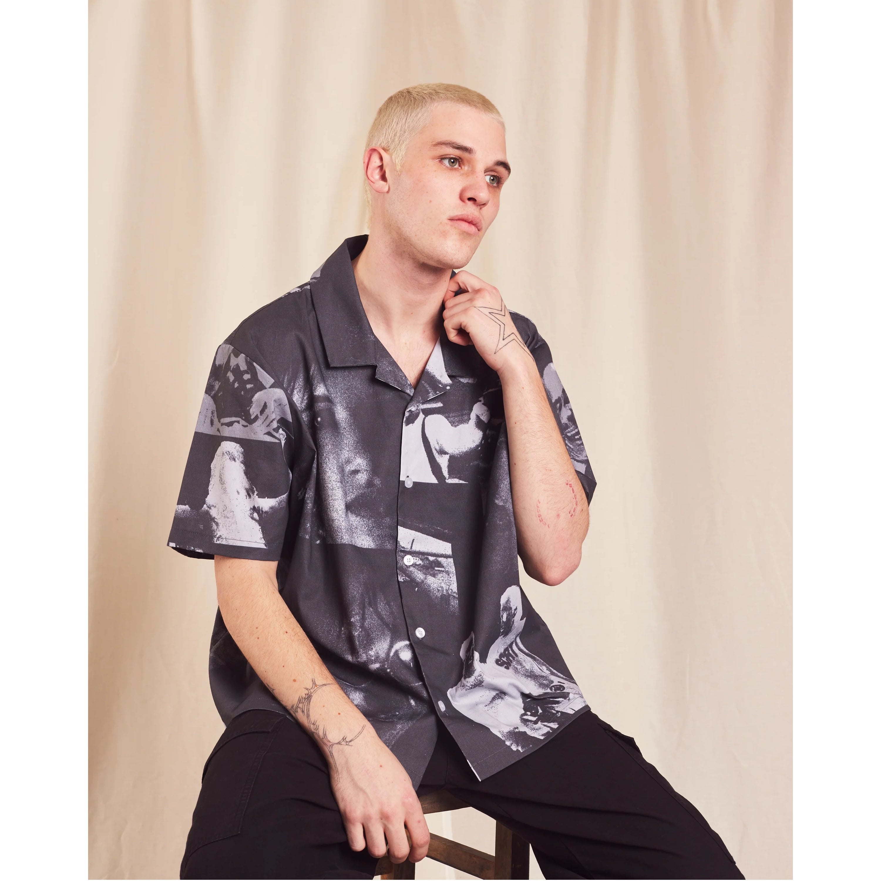 Maniac Cuban Shirt - Black SCRT® 