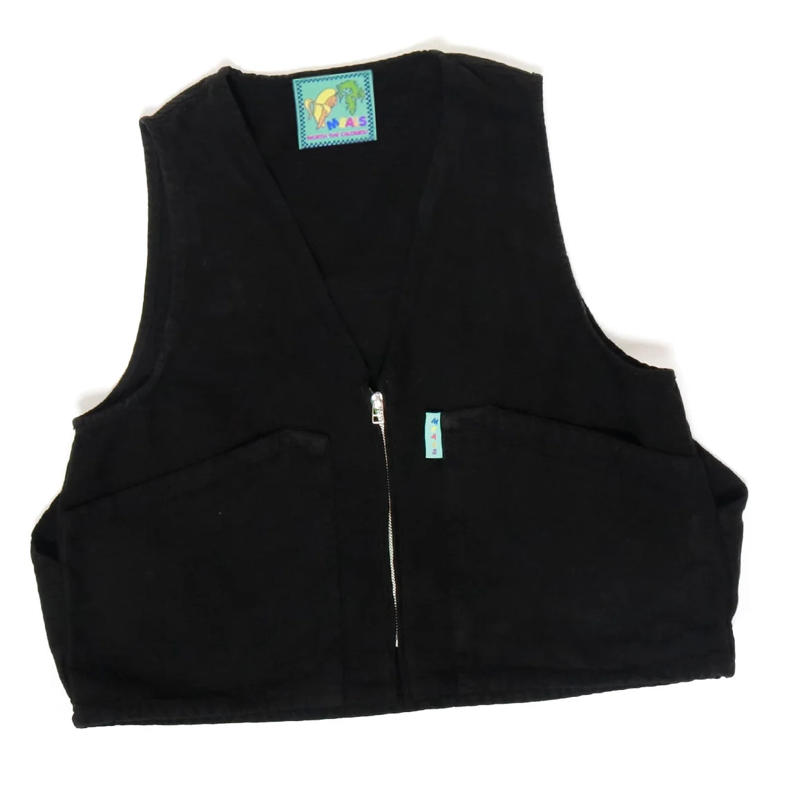 MEALS Work Vest MEALS Licorice Black S 