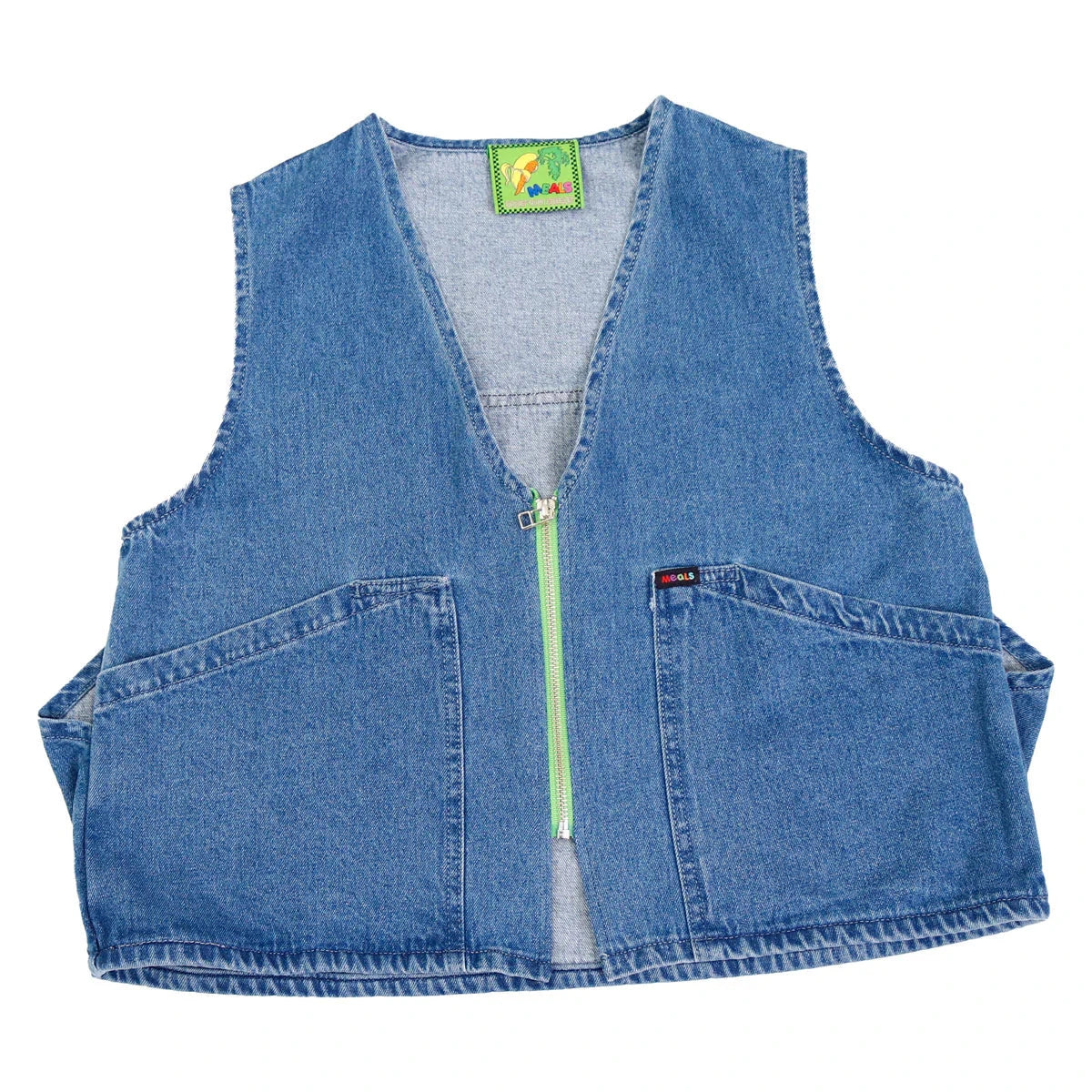 MEALS Work Vest MEALS Lite Ranch Denim XS 