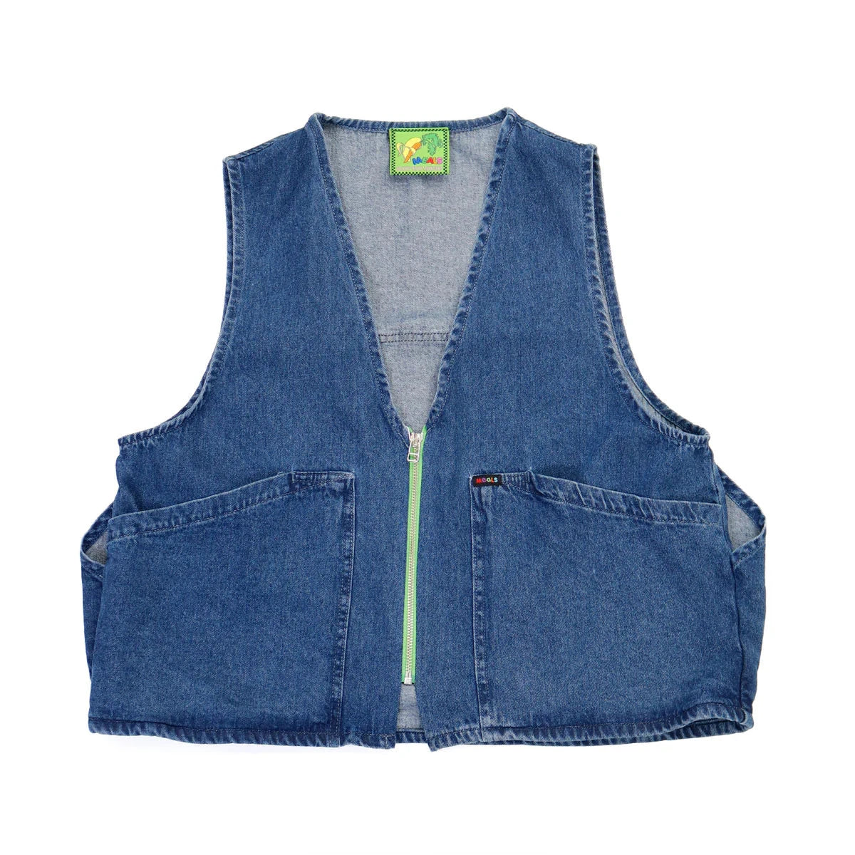 MEALS Work Vest MEALS Ranch Denim XS 