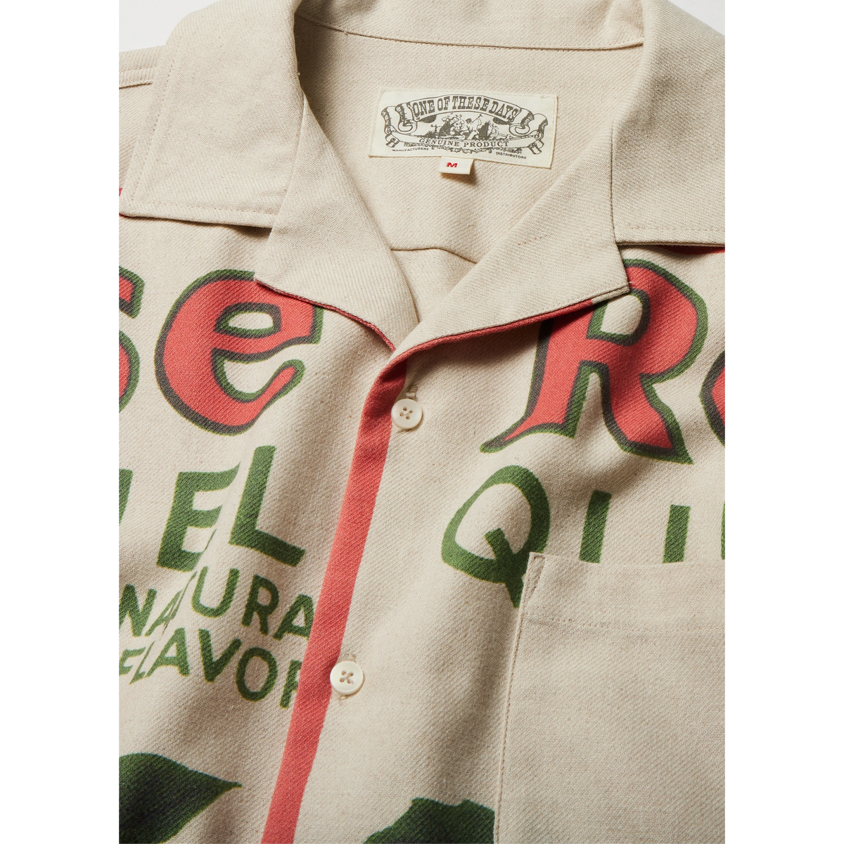 Natural Flavour Camp Shirt One of These Days 