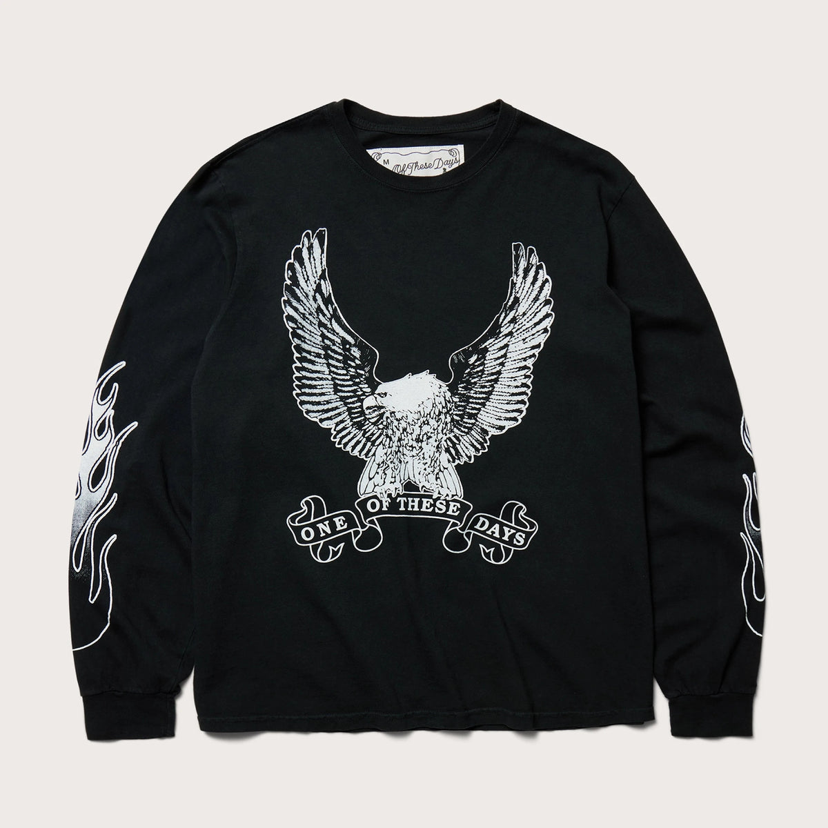 Original Long Sleeve T-Shirt One of These Days Washed Black S 