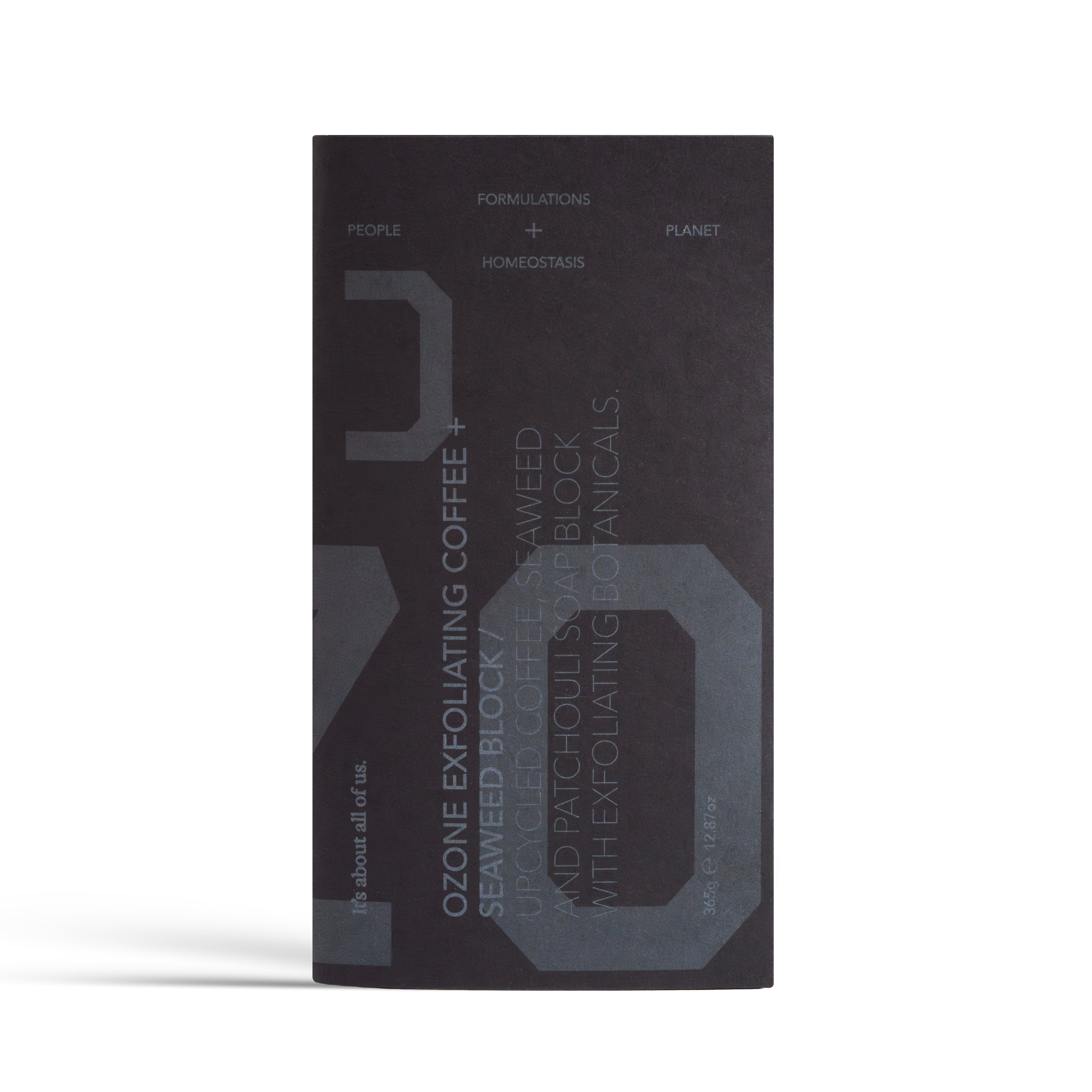 Ozone Exfoliating Coffee + Seaweed Block 365g FKAH 