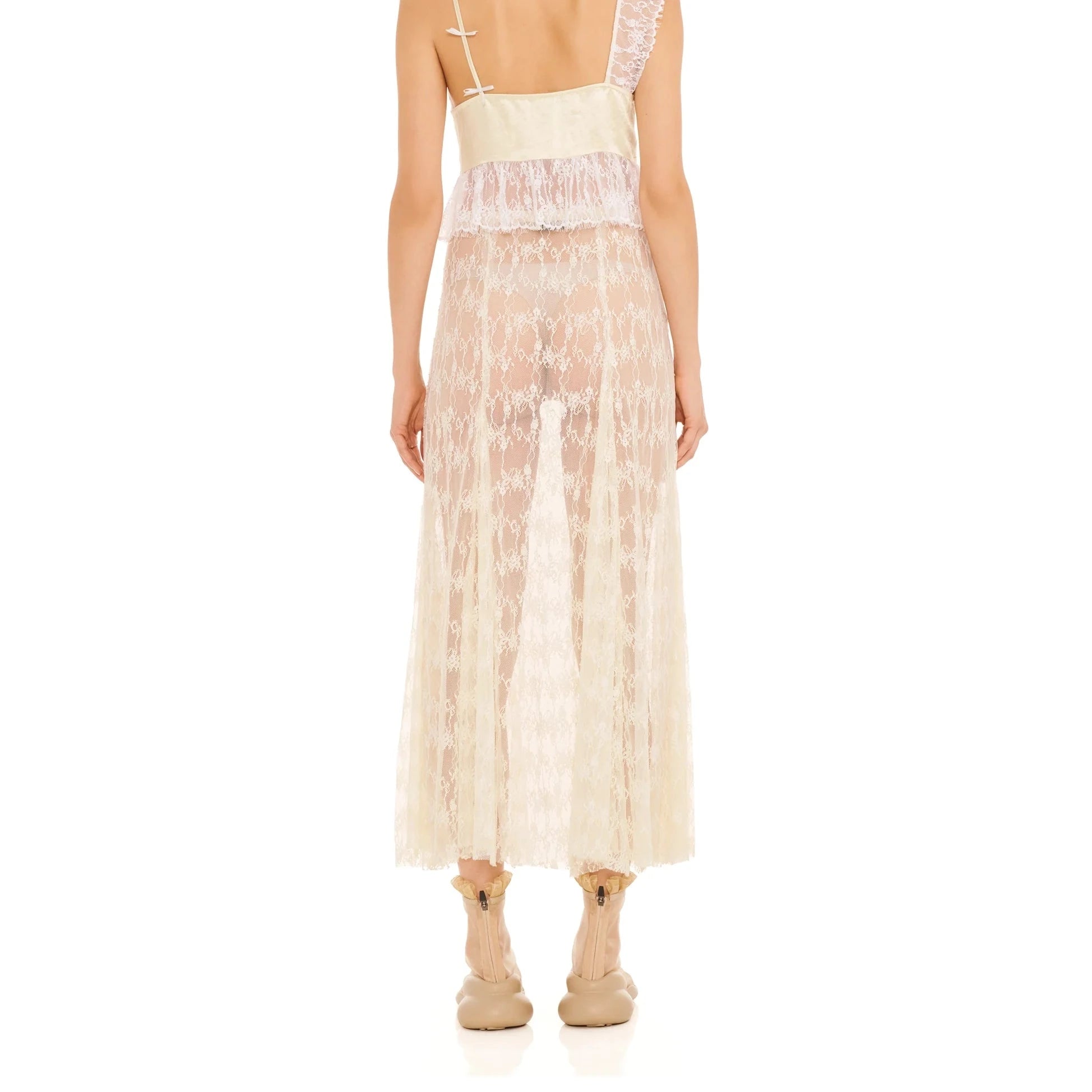 Pamela Lace Skirt | Butter Yellow Apparel Collina Strada 