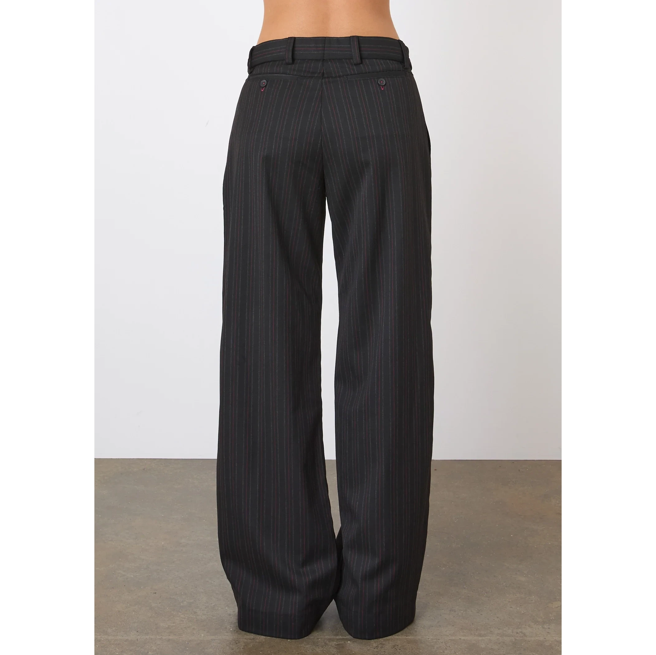 Peachy Den | Lennox Trousers | Pinstripe Bristol General Store 