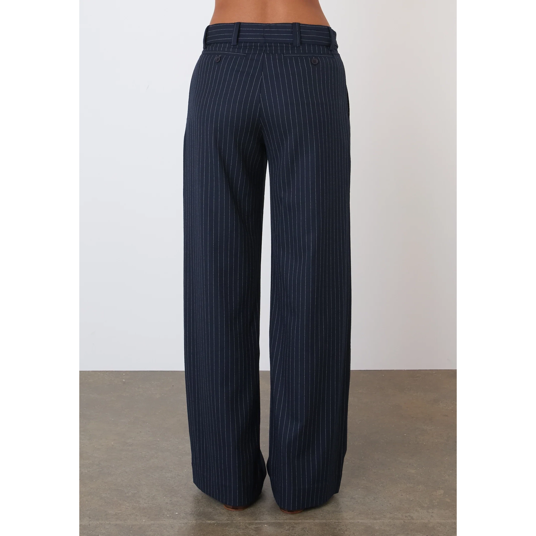 Peachy Den | Lennox Trousers | Pinstripe Bristol General Store 