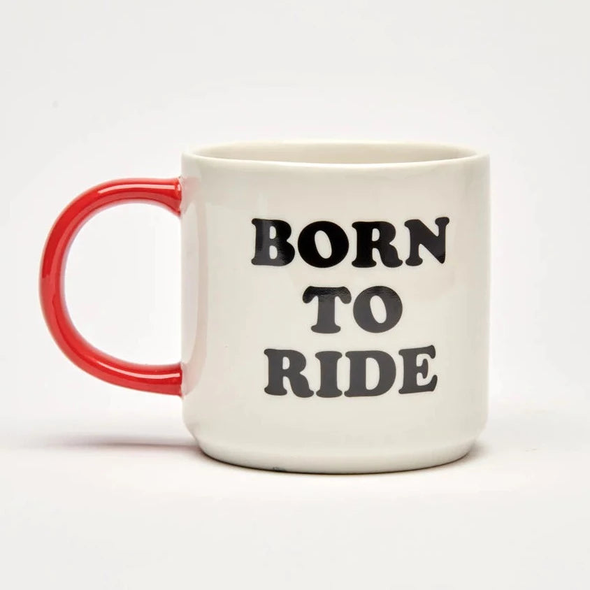 Peanuts Mug Born To Ride PEANUTS 