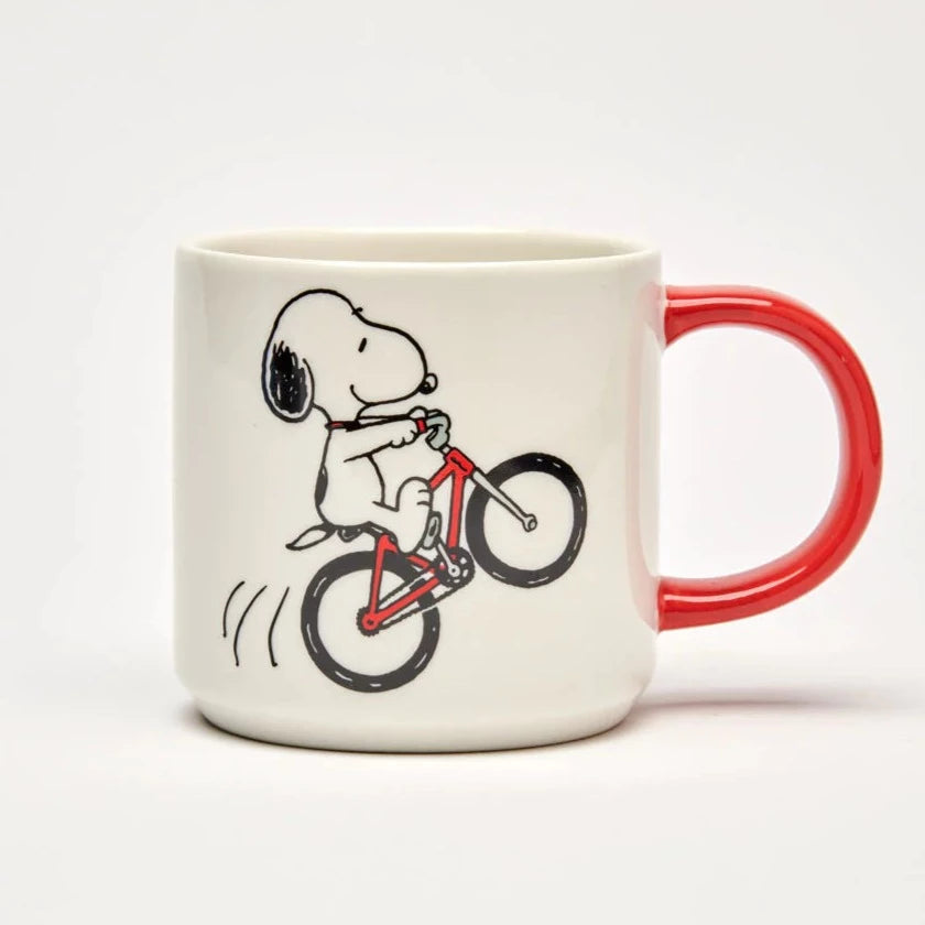 Peanuts Mug Born To Ride PEANUTS 