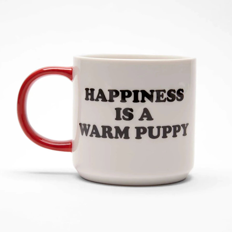 Peanuts Mug Happiness is a Warm Puppy PEANUTS 