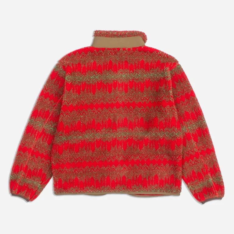 Pendleton | Jacquard Sherpa Fleece Jacket | Skywalkers Red Pendleton 