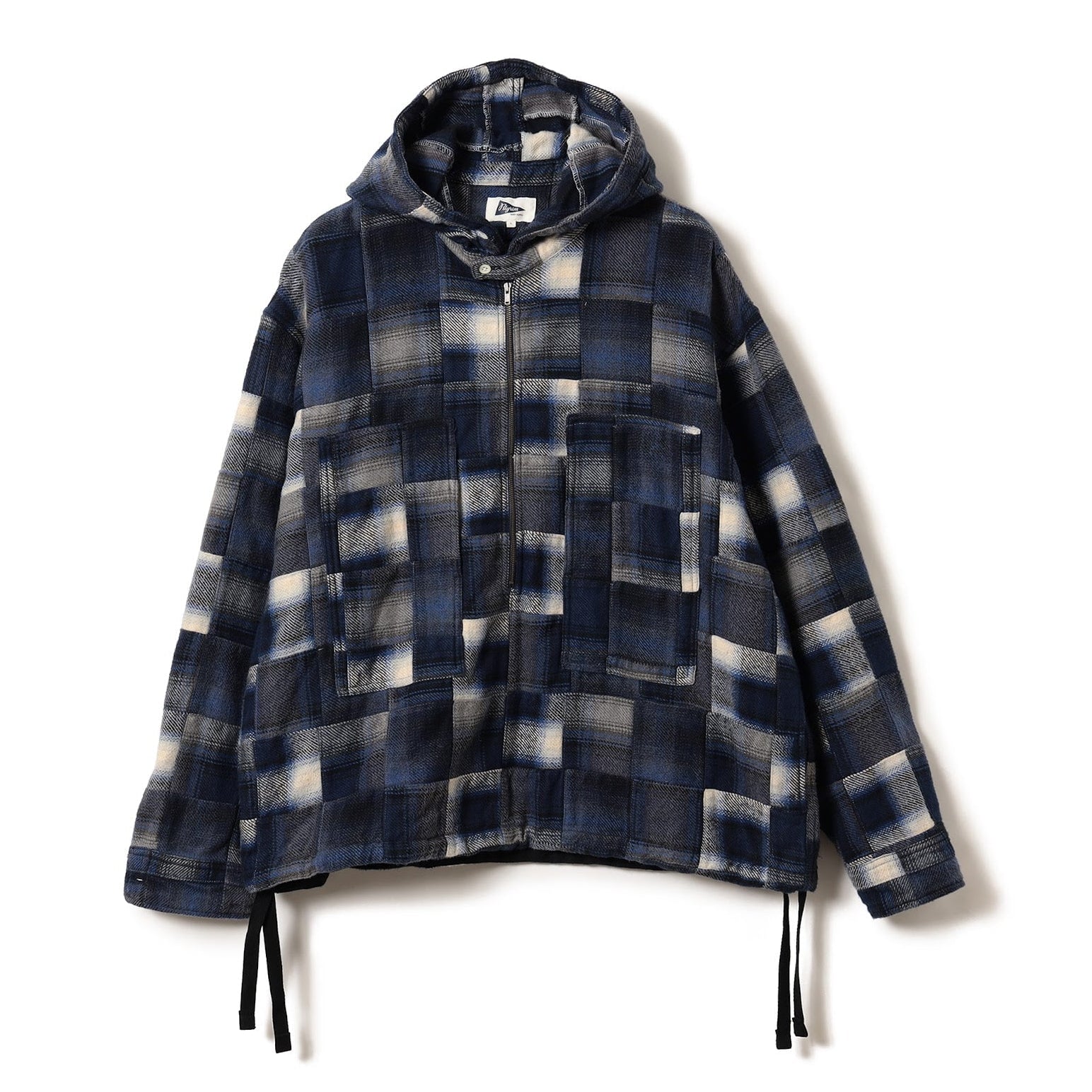 Pilgrim Surf + Supply | Johannes Half Zip Shirt | Navy Pilgrim Surf + Supply 