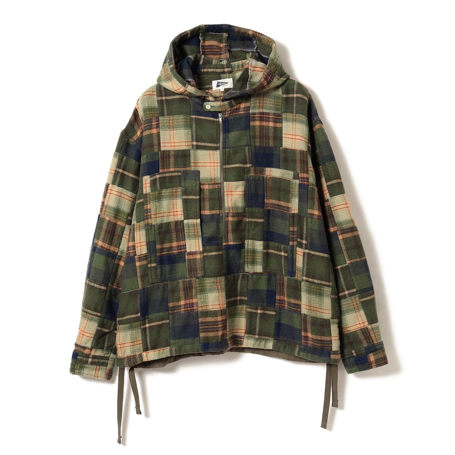 Pilgrim Surf + Supply | Johannes Half Zip Shirt | Olive Pilgrim Surf + Supply 