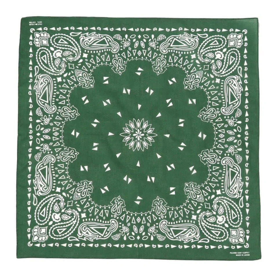 Pilgrim Surf Supply | Paisley Bandana | Green Bristol General Store 