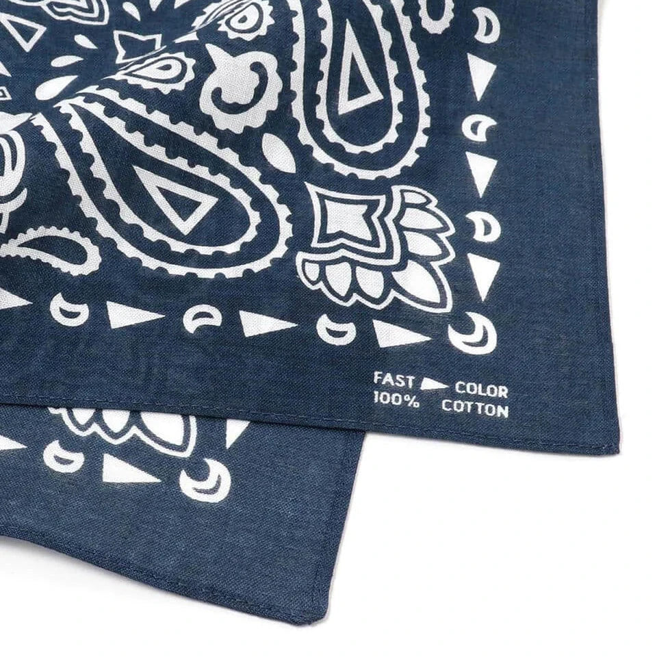 Pilgrim Surf Supply | Paisley Bandana | Navy Bristol General Store 