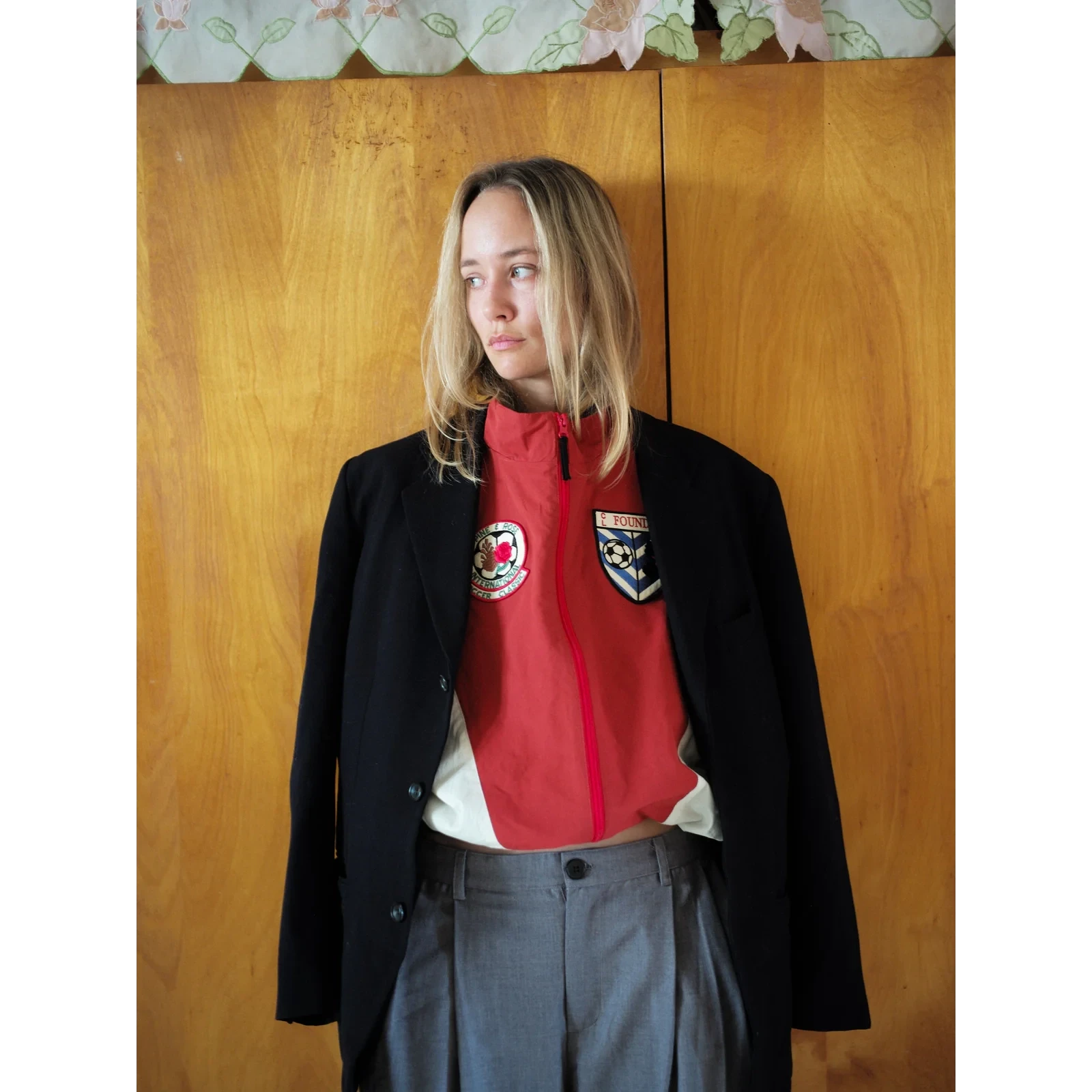 Pine and Rose Track Jacket Apparel Found 