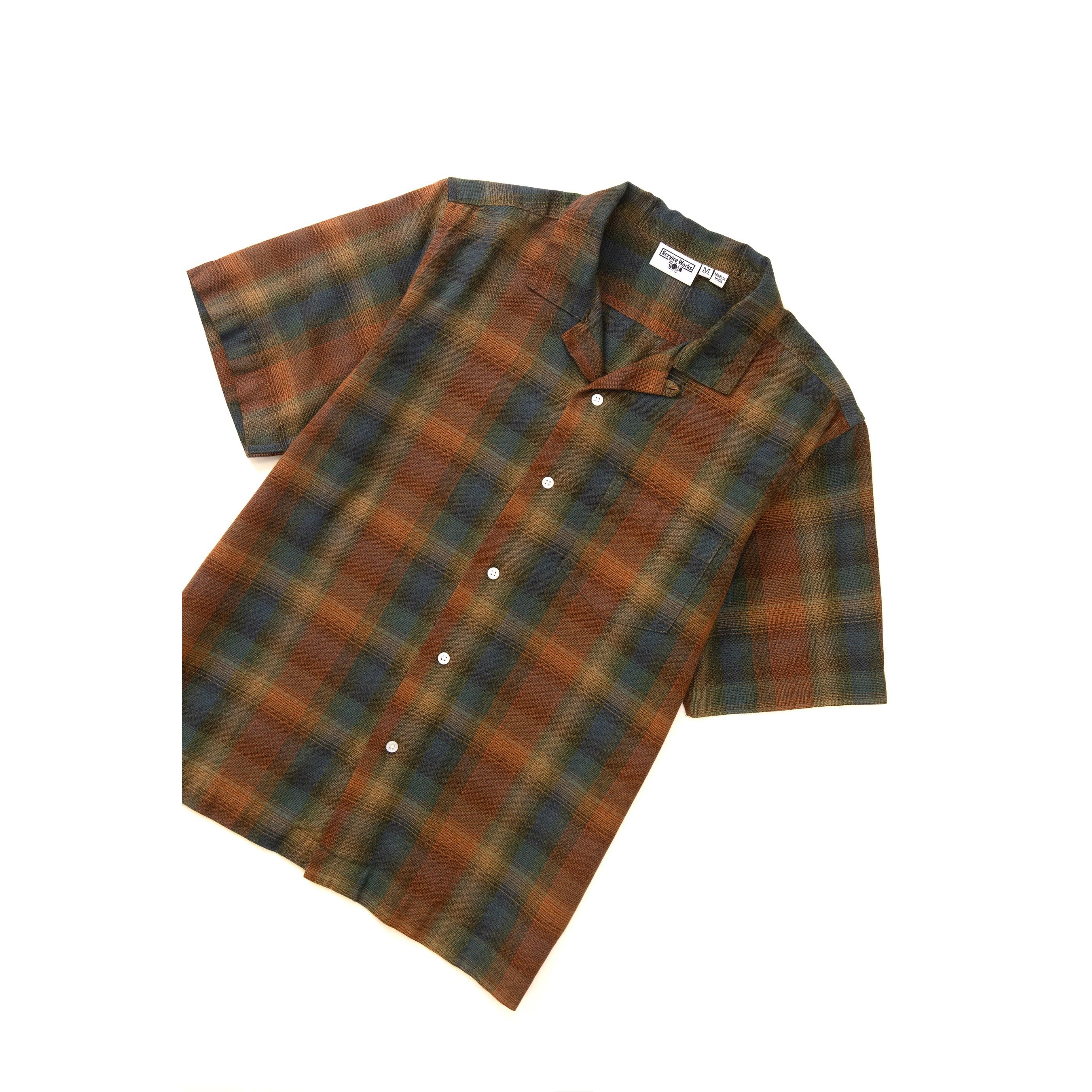 Plaid Resort Shirt Service Works 