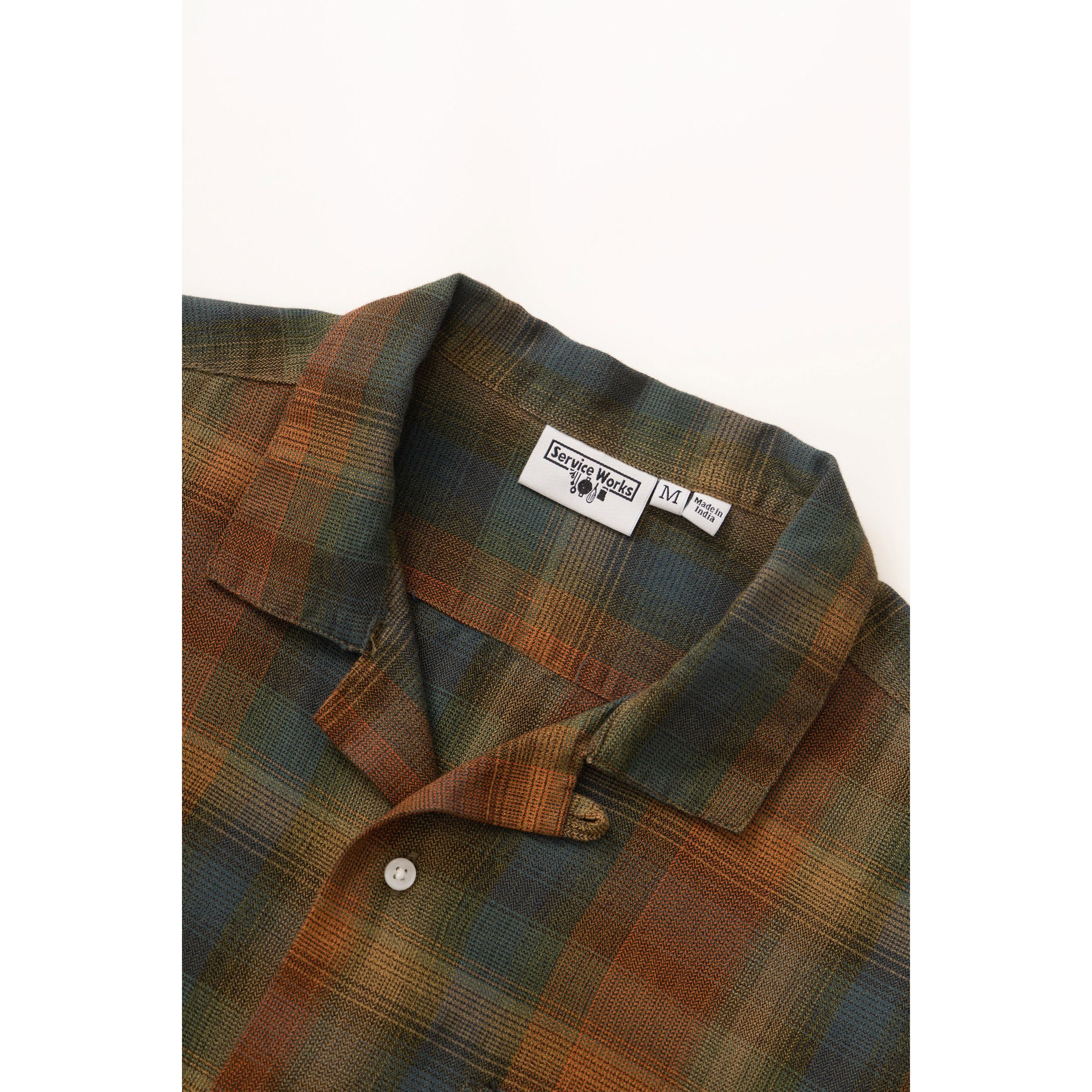Plaid Resort Shirt Service Works 