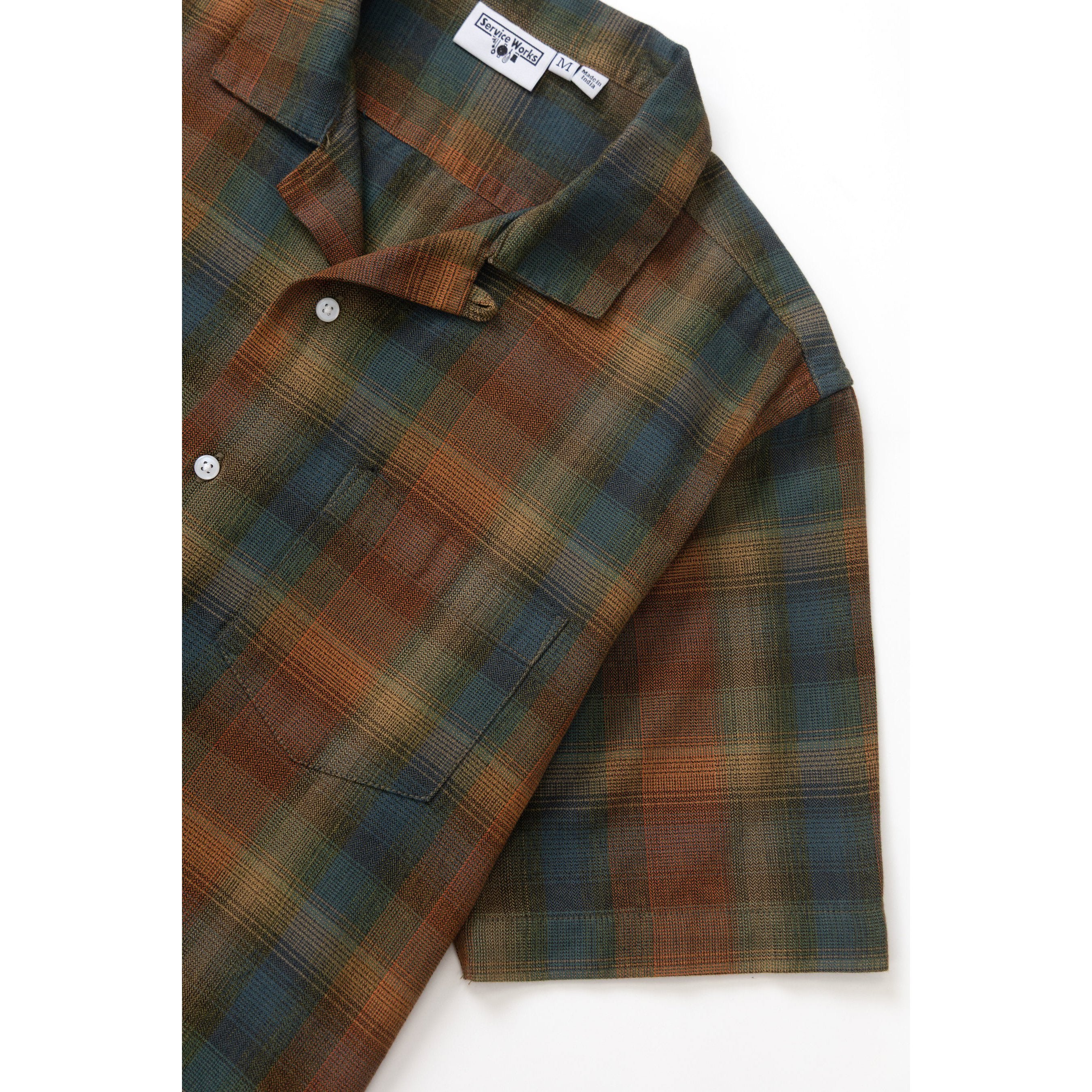 Plaid Resort Shirt Service Works 