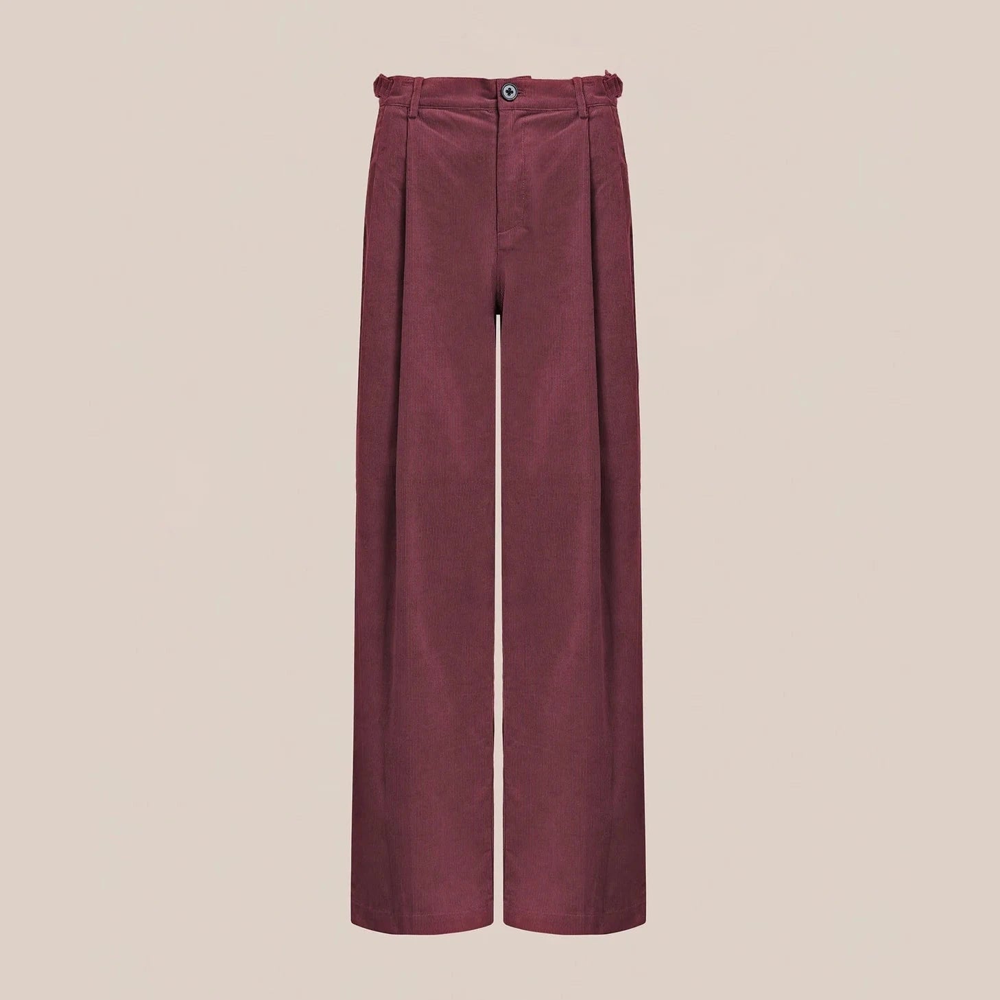 Pleated Corduroy Trousers Apparel Found 
