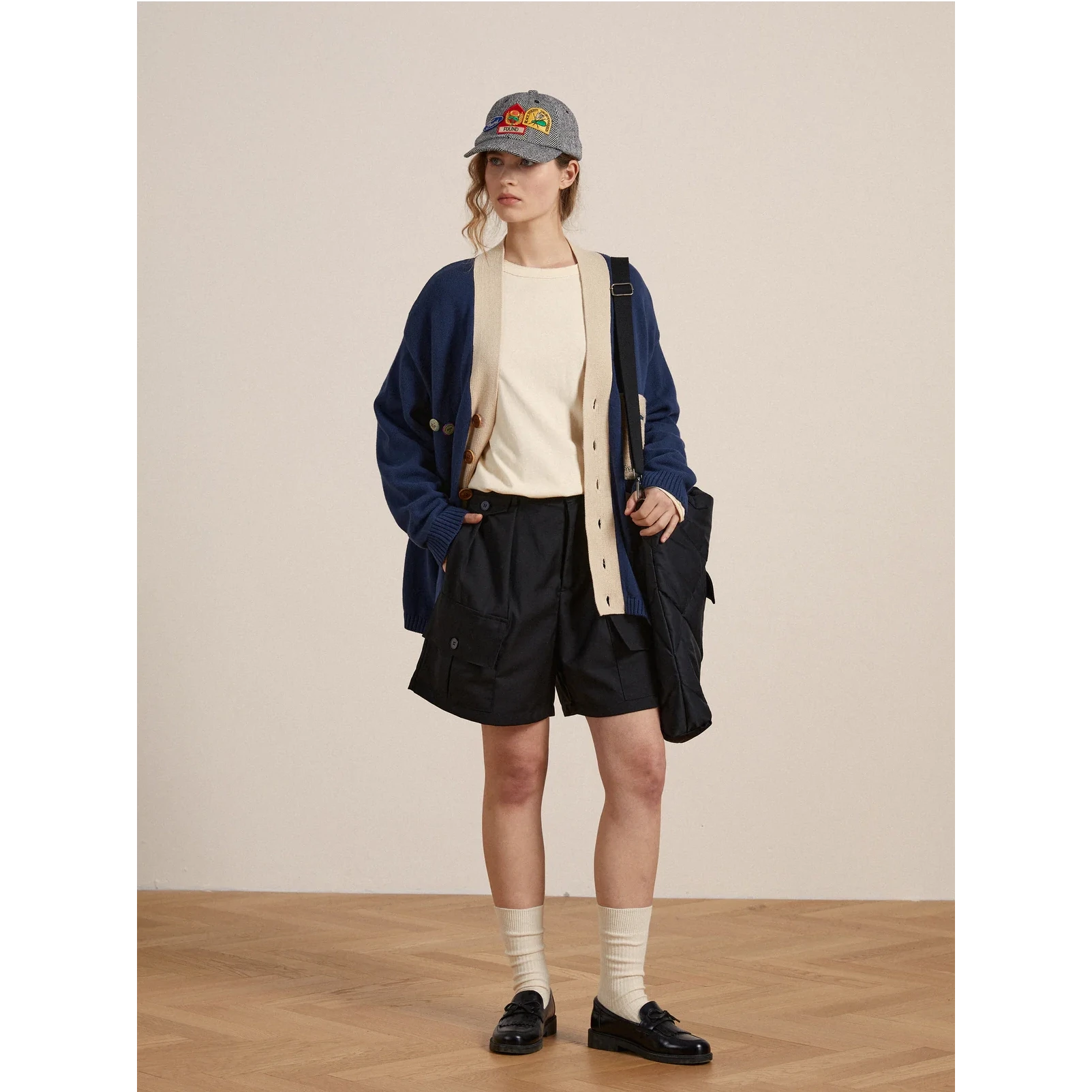 Pleated Pocket Shorts Apparel Found 