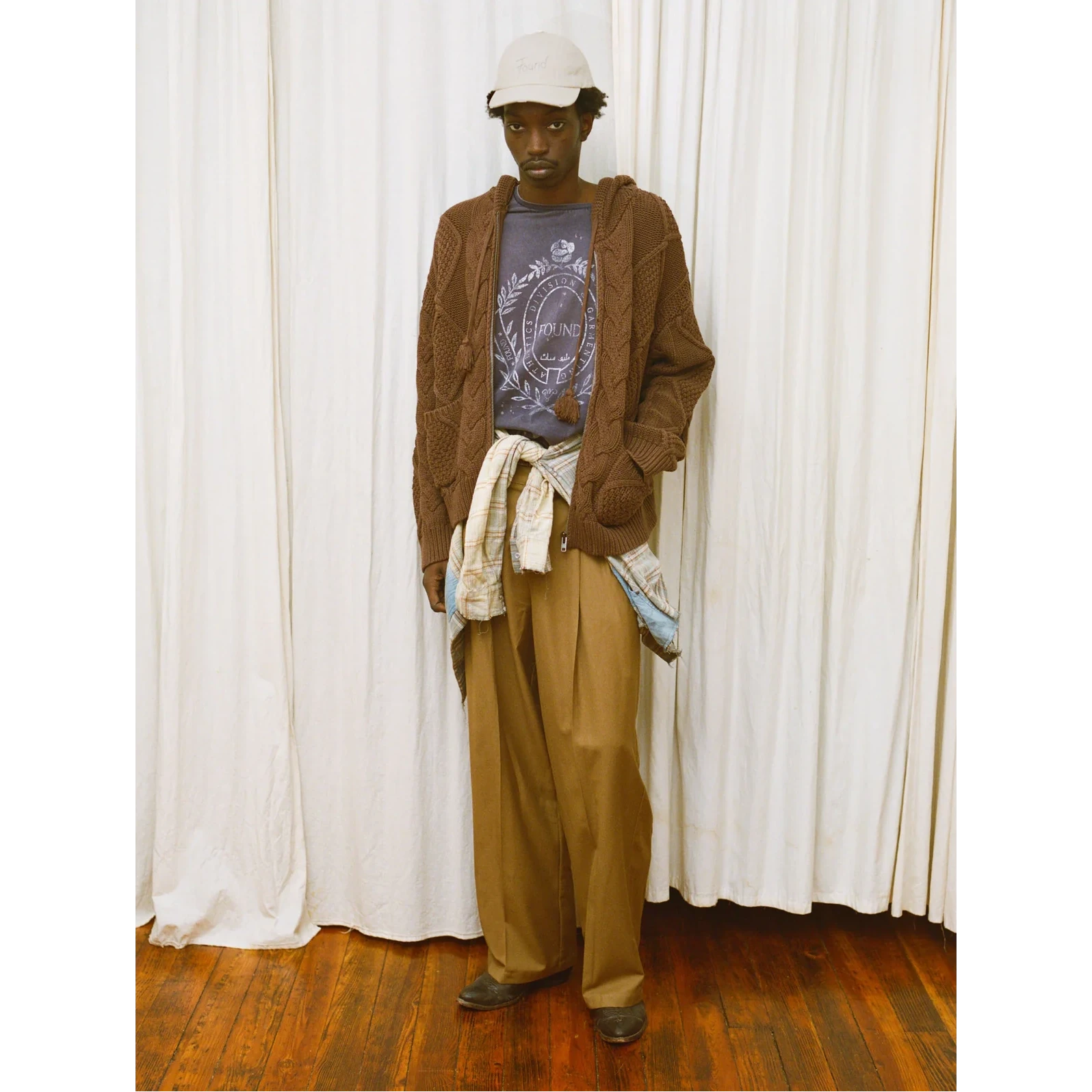 Pleated Trousers | Tan Apparel Found 