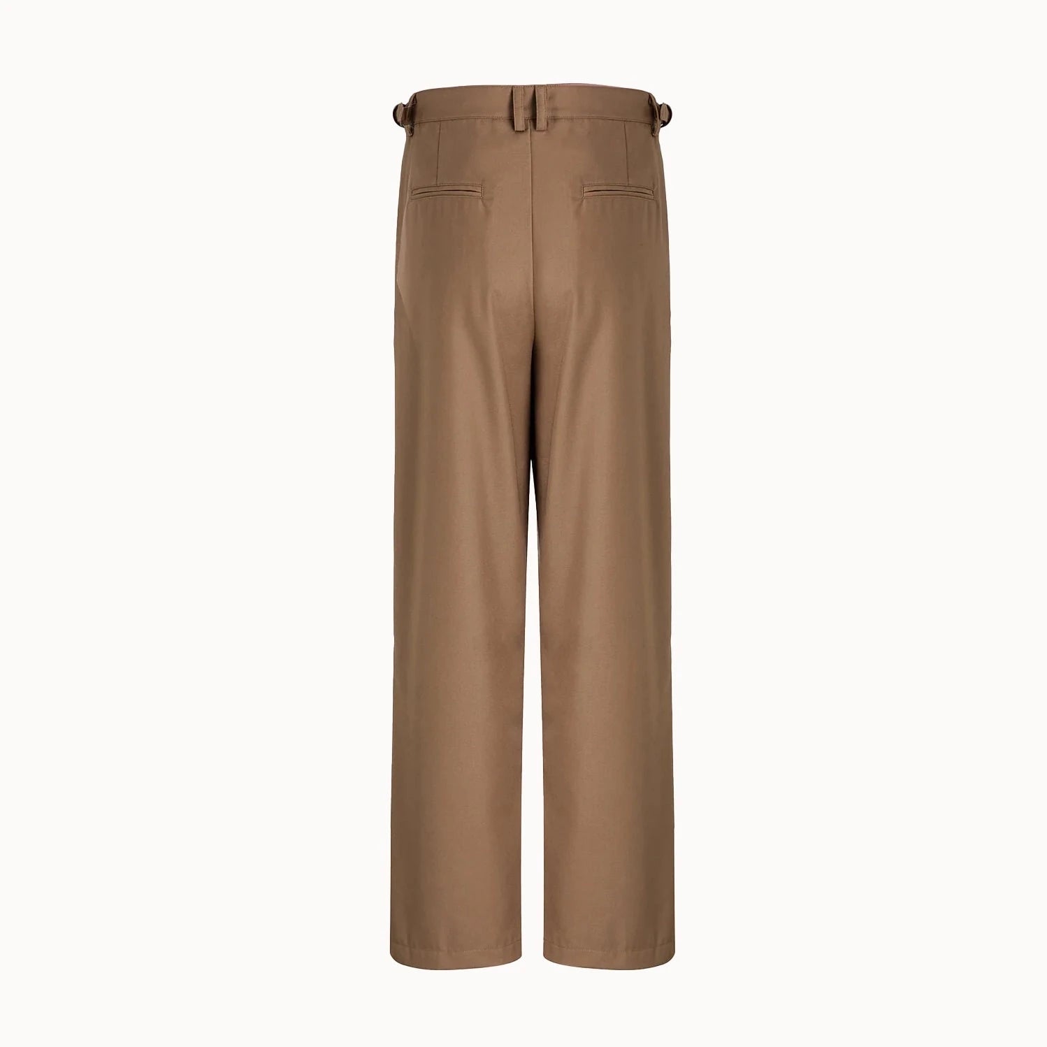 Pleated Trousers | Tan Apparel Found 