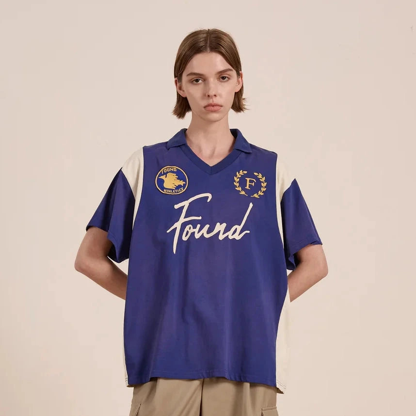 Premier League Jersey | Faded Blue T-Shirt Found 