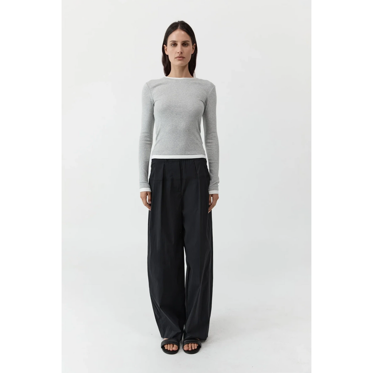 Relaxed Pleat Pant St. Agni 