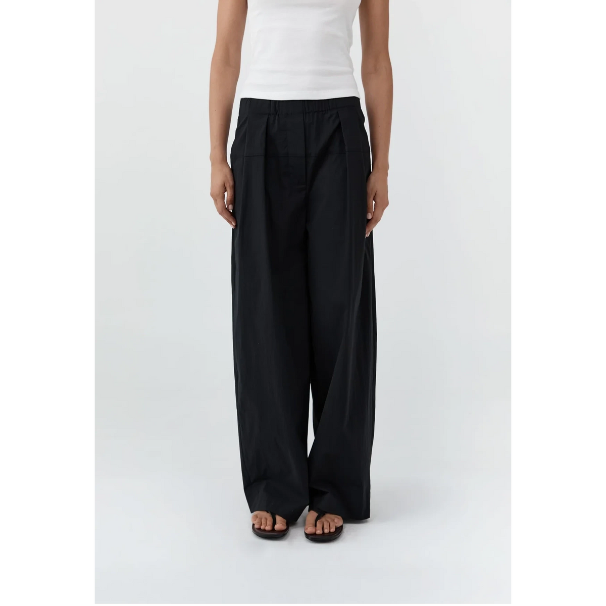 Relaxed Pleat Pant St. Agni 