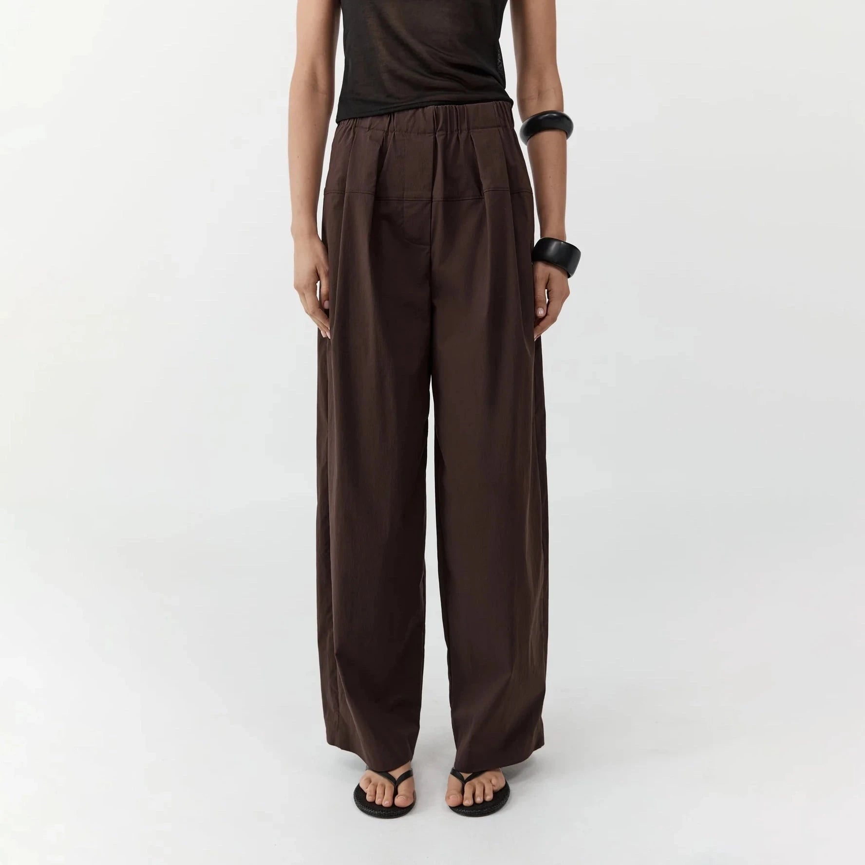 Relaxed Pleat Pants | Bark St. Agni 
