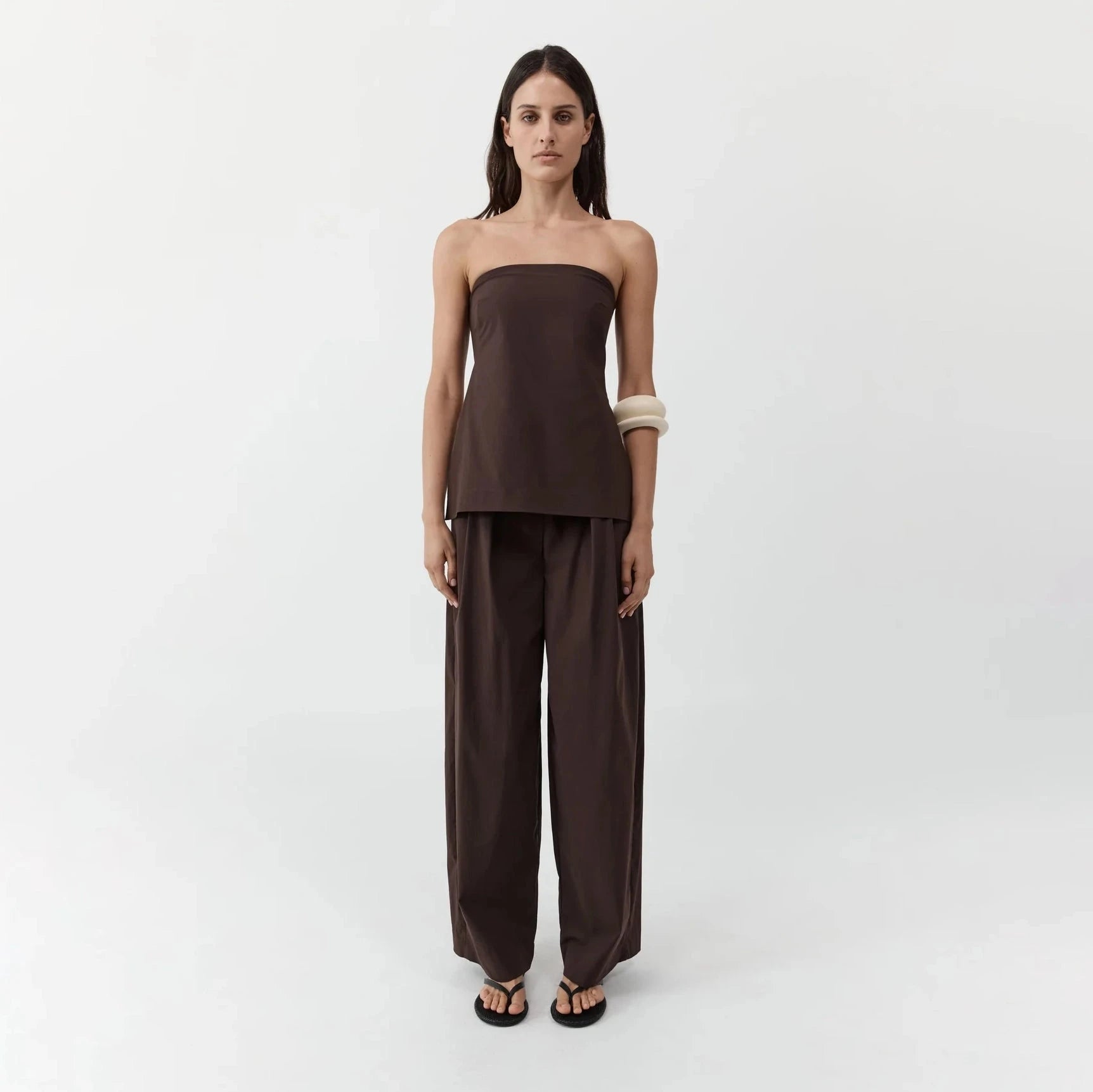 Relaxed Pleat Pants | Bark St. Agni 