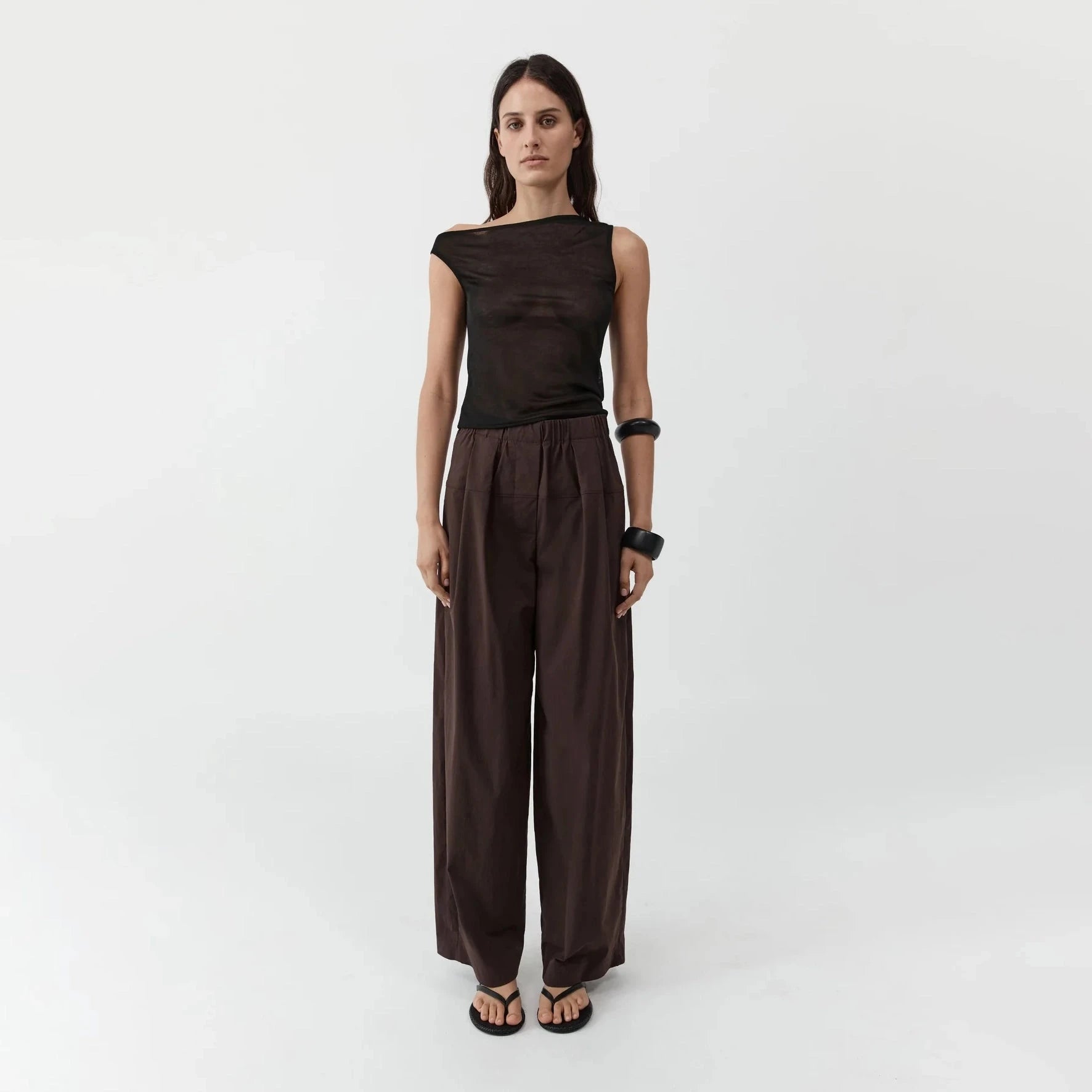 Relaxed Pleat Pants | Bark St. Agni 