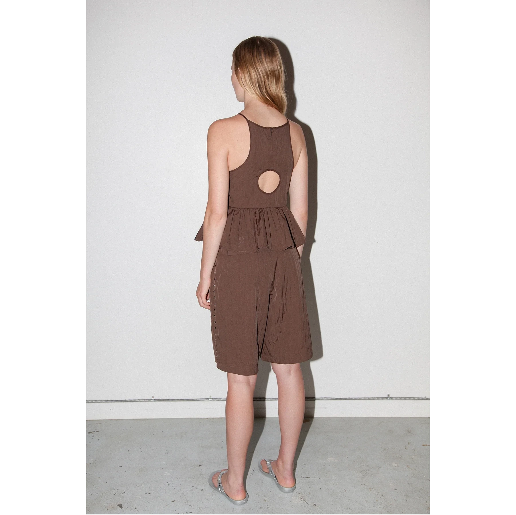 Rivet Trouser Short | Mud KkCo 
