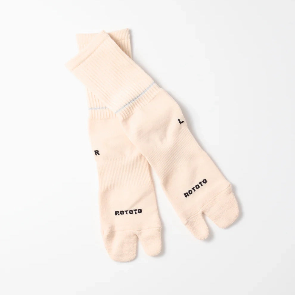 ROTOTO | Allrounder Merino Tabi Socks ROTOTO raw white Small 