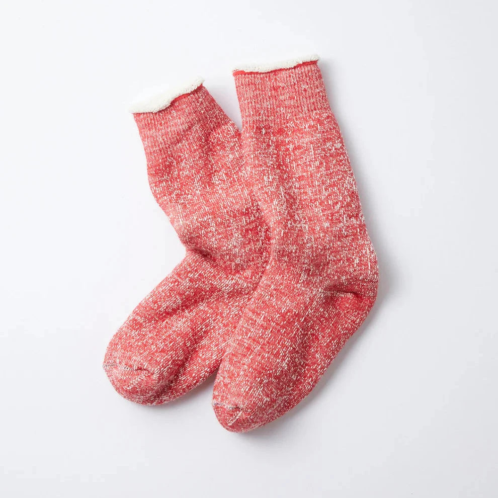 ROTOTO | Double Faced Socks Socks ROTOTO Red Small 