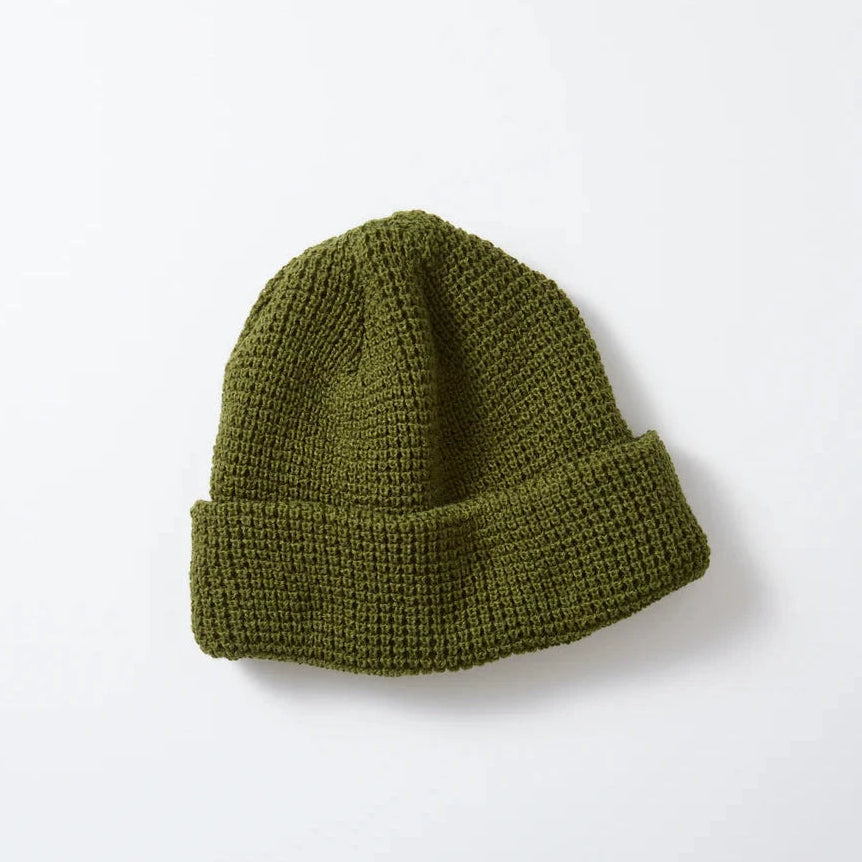Rototo | Waffle Watch Cap Hat ROTOTO Olive Green 