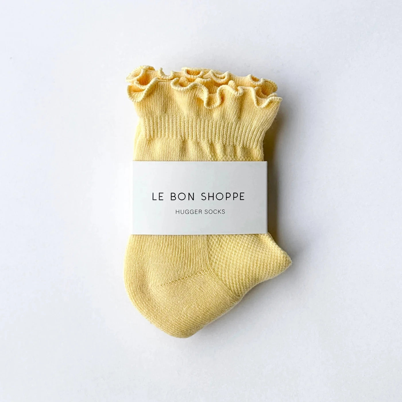Ruffled Hugger Crew Socks Socks LE BON SHOPPE 