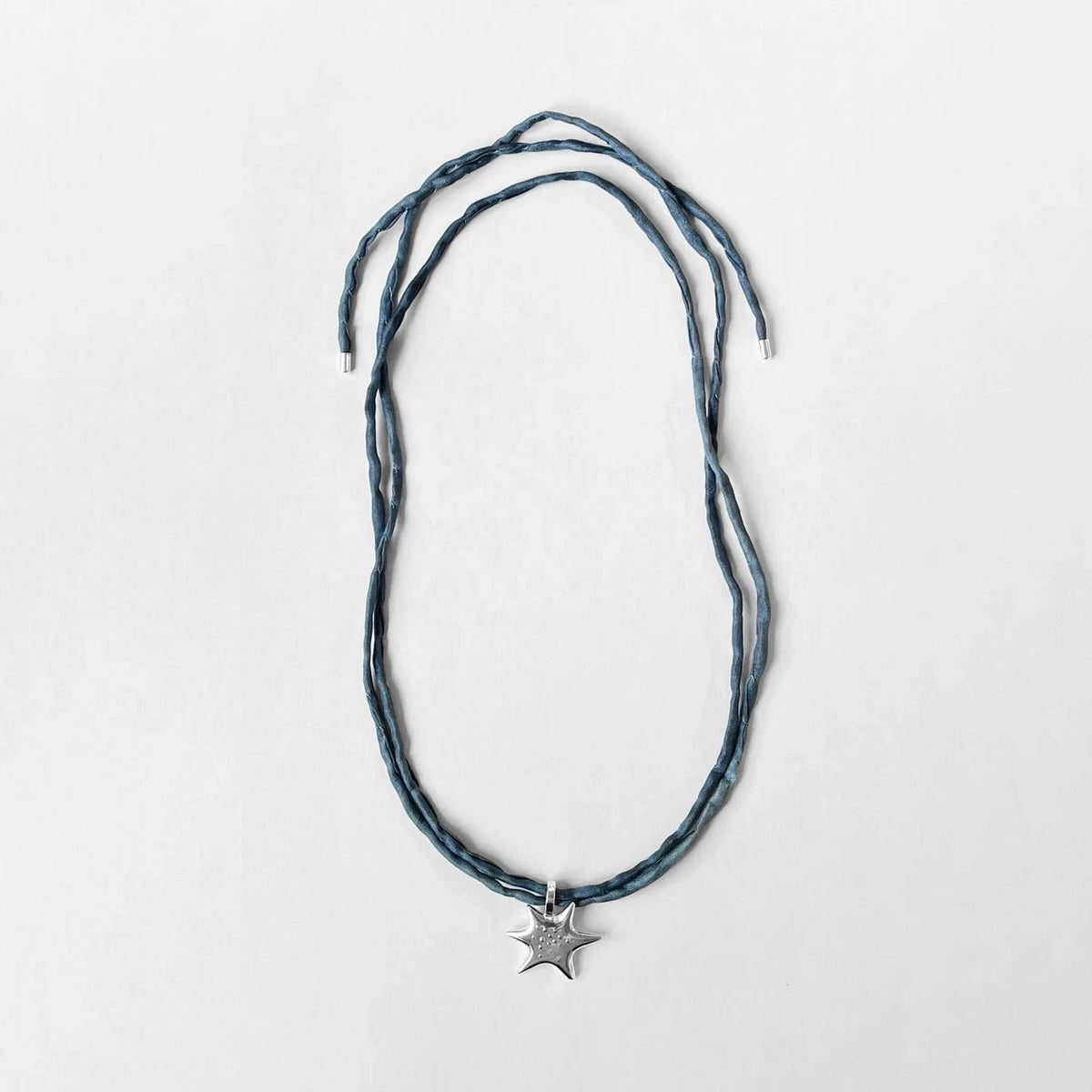 Sea Star on Raw Silk Necklace Kara Yoo 