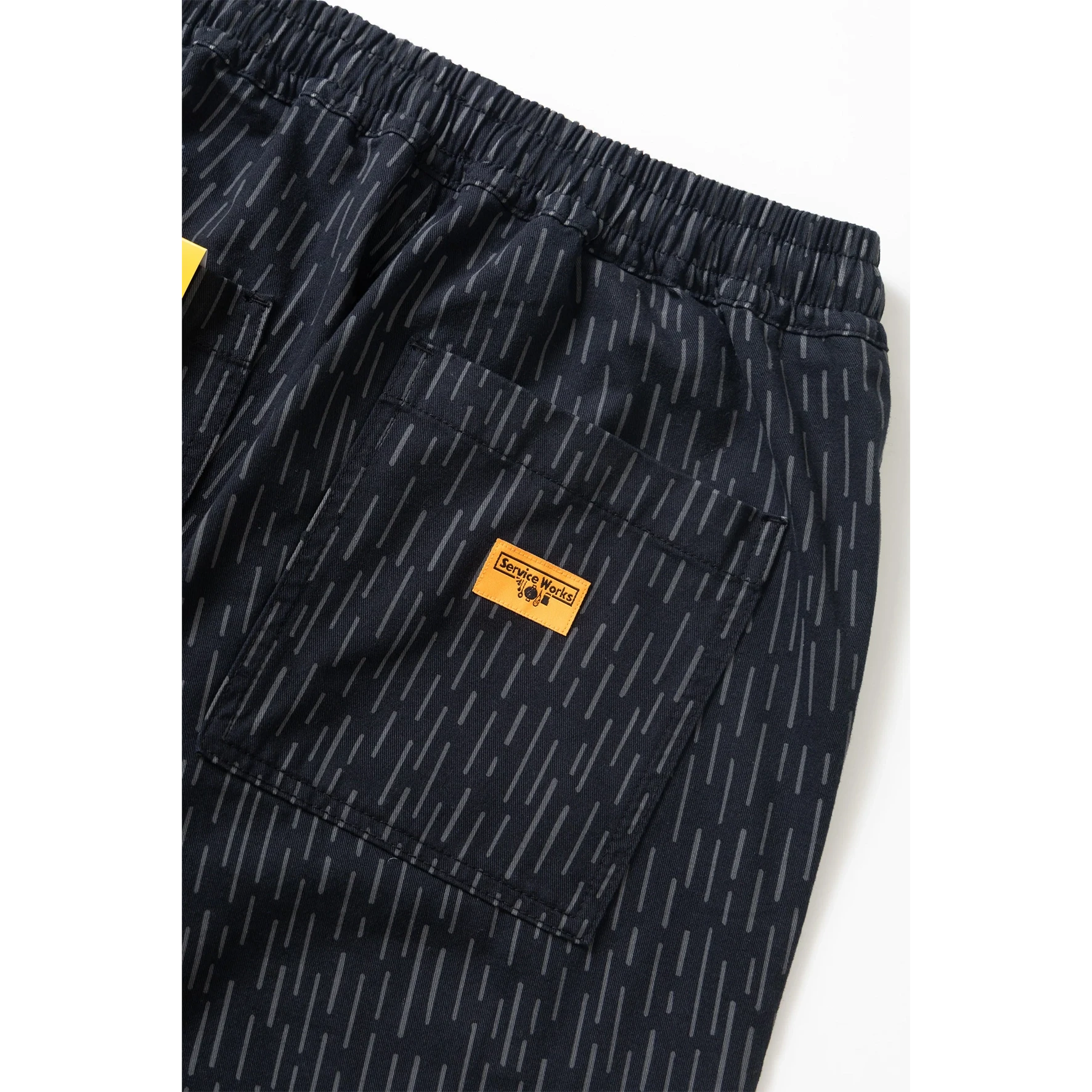 Service Works | Drill Printed Chef Pants | Raindrop Chef Pants Apparel Service Works 