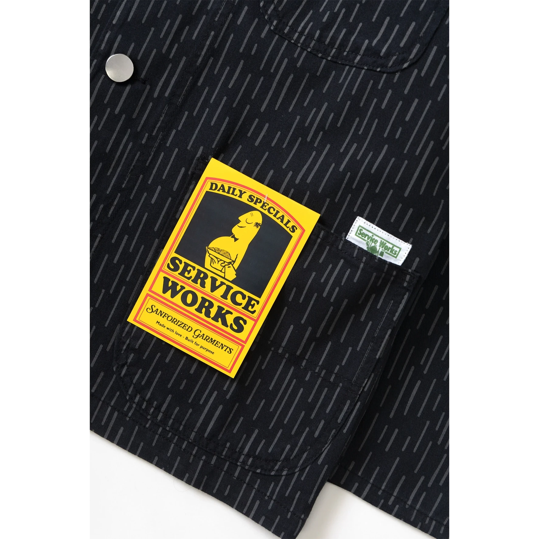 Service Works | Drill Printed Coverall 2.0 | Raindrop Apparel Service Works 