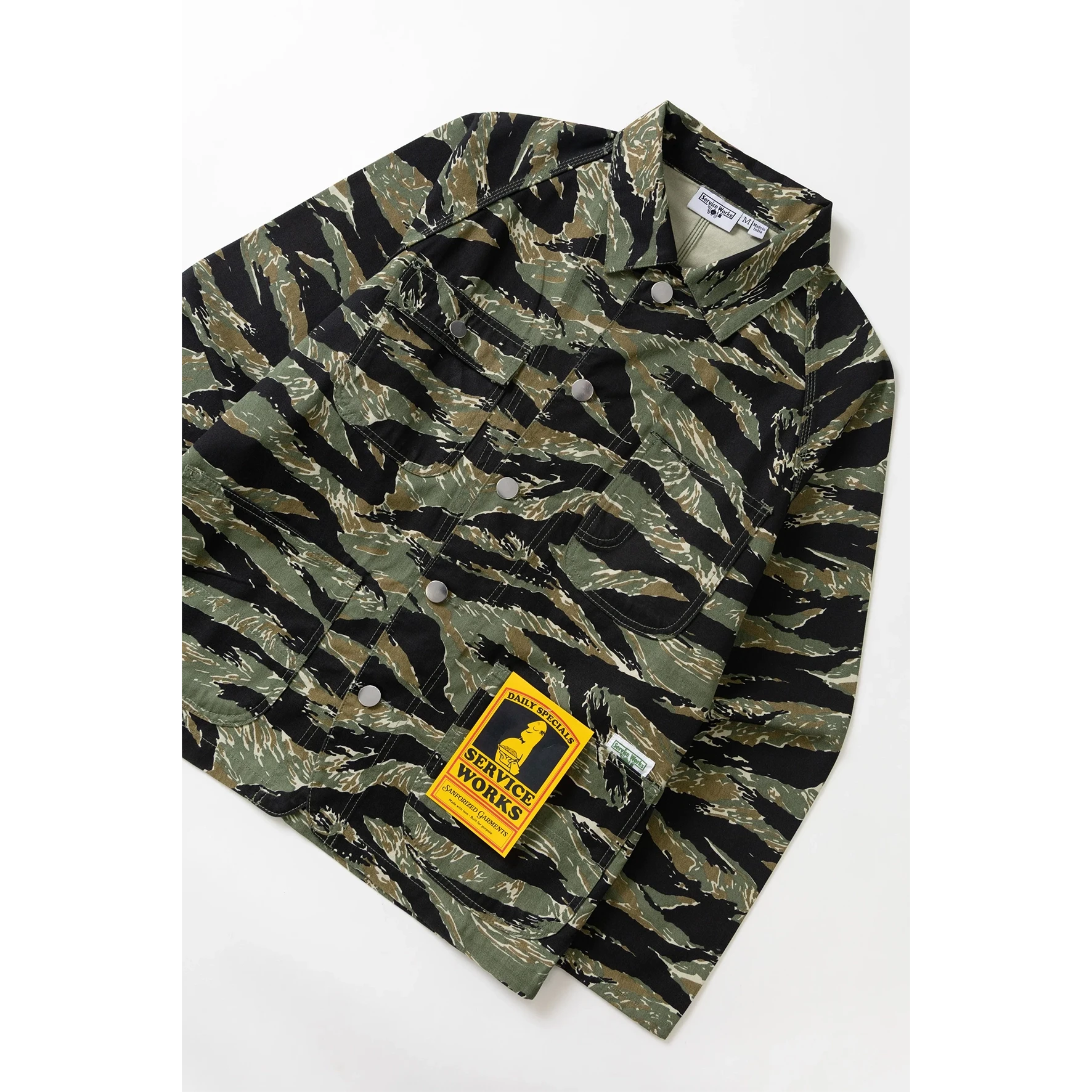 Service Works | Drill Printed Coverall 2.0 | Tigerstripe Apparel Service Works 