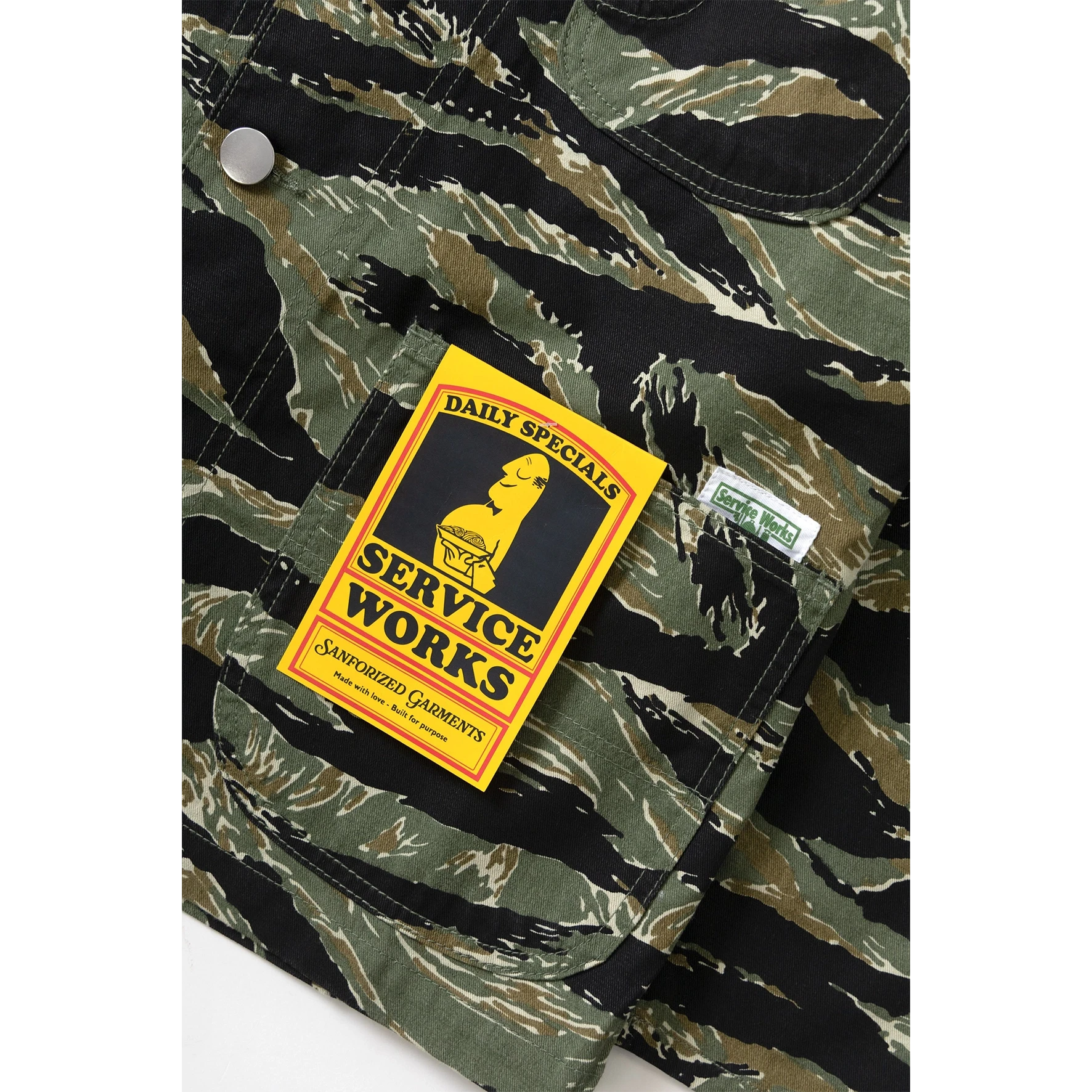 Service Works | Drill Printed Coverall 2.0 | Tigerstripe Apparel Service Works 