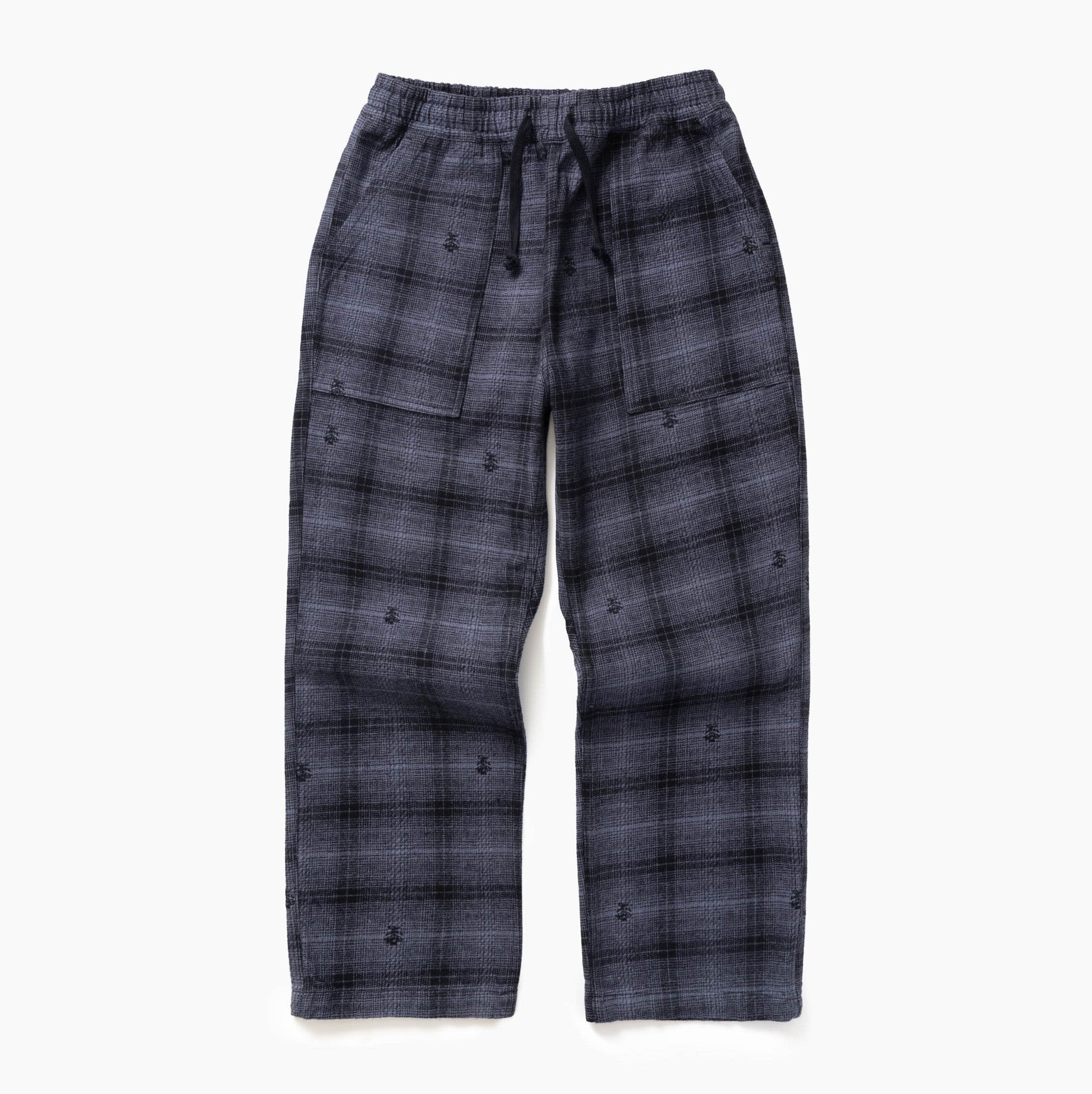Service Works | Thistle Plaid Chef Pants Service Works Black Thistle XS 