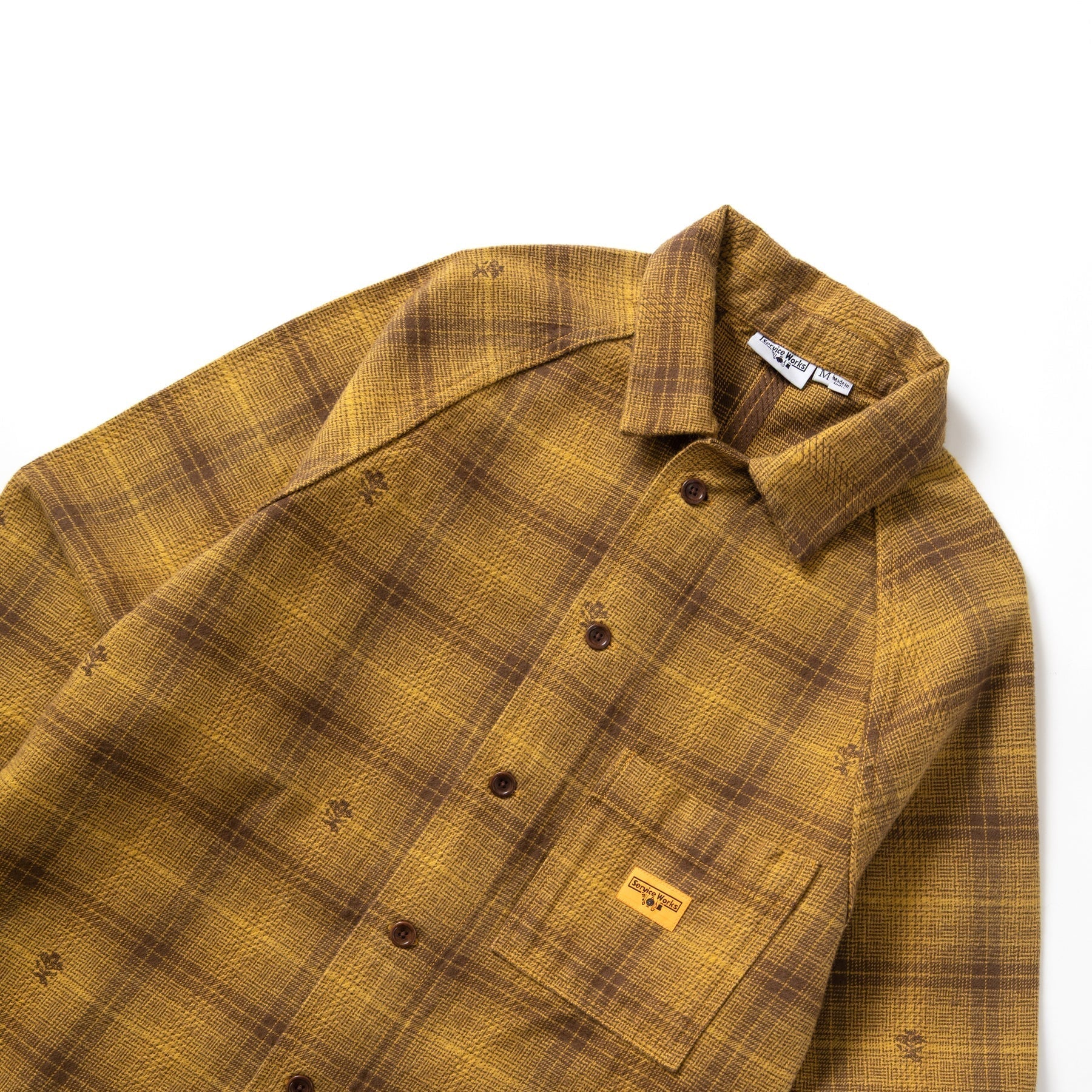 Service Works | Thistle Plaid FOH Jacket Apparel Service Works 