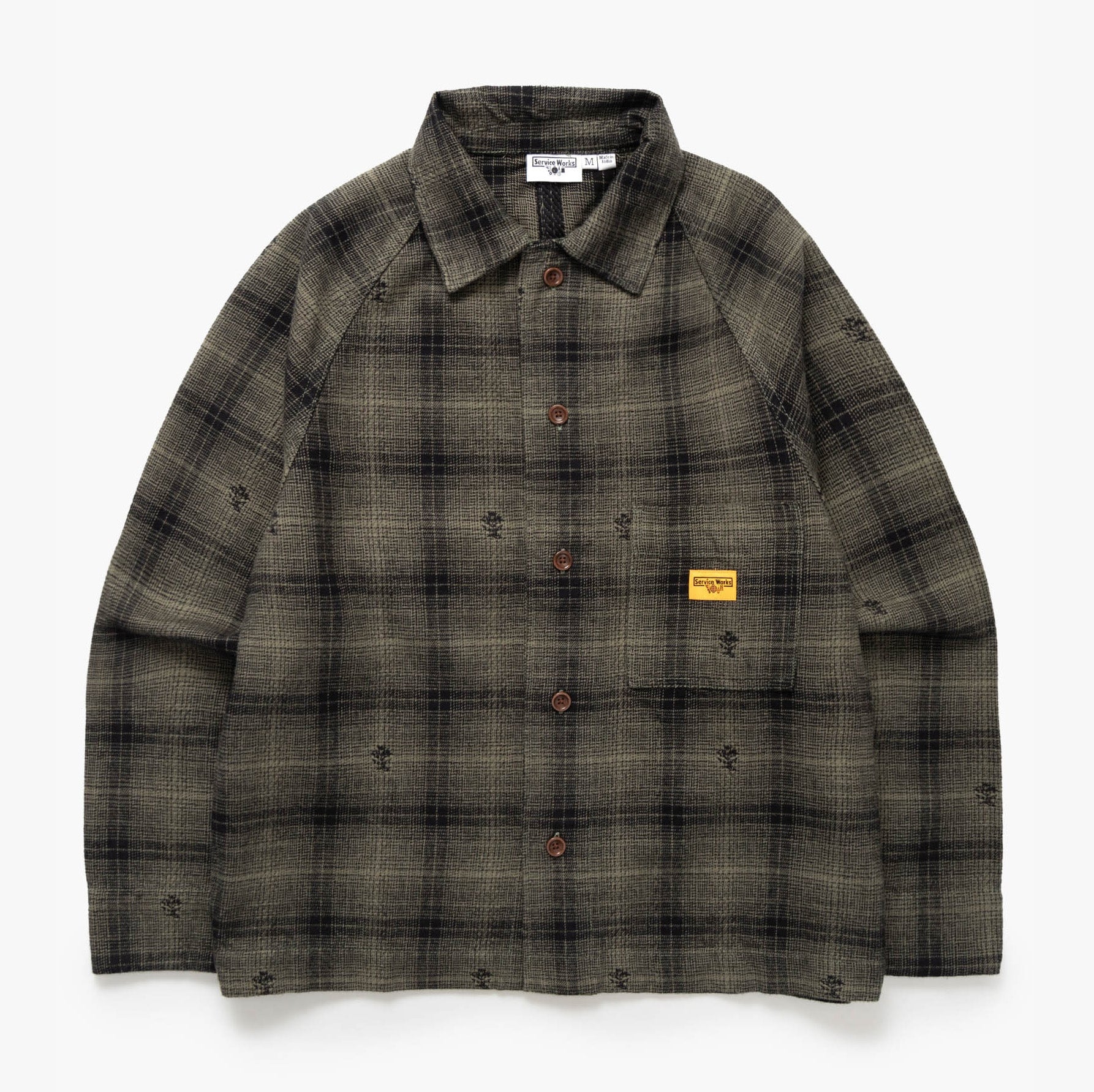 Service Works | Thistle Plaid FOH Jacket Apparel Service Works 