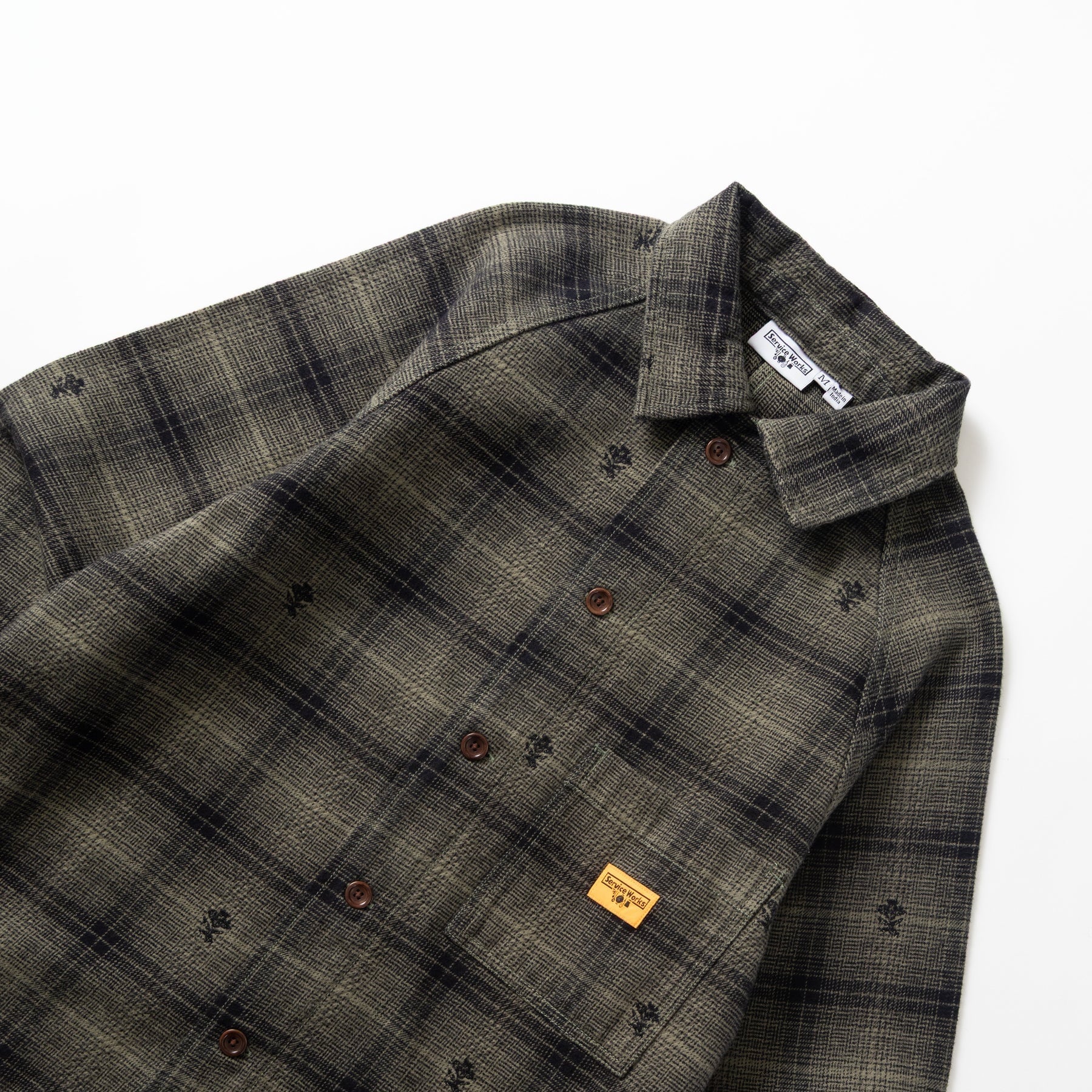Service Works | Thistle Plaid FOH Jacket Apparel Service Works 